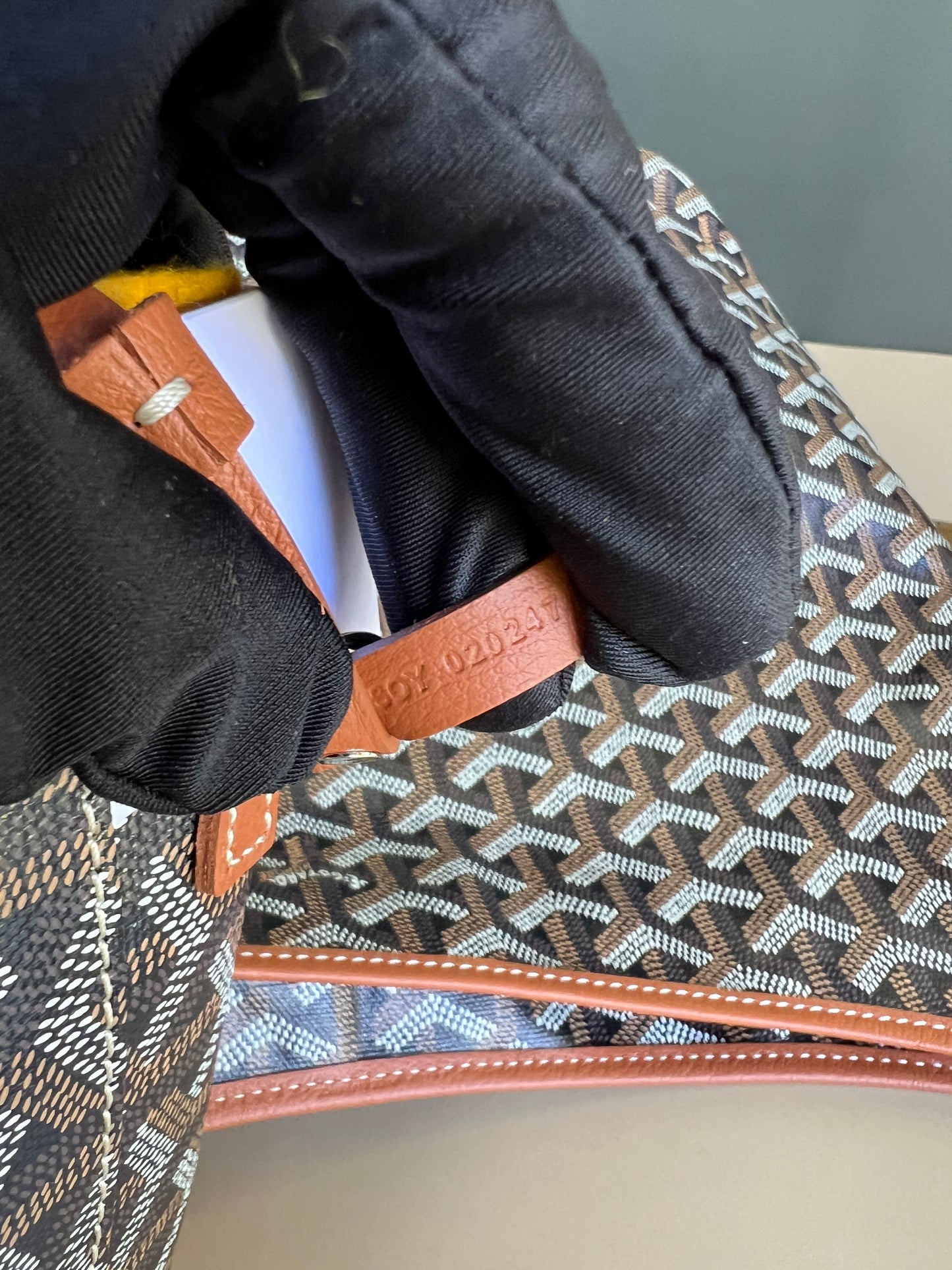 GOYARD BOHEME TAN/BLACK