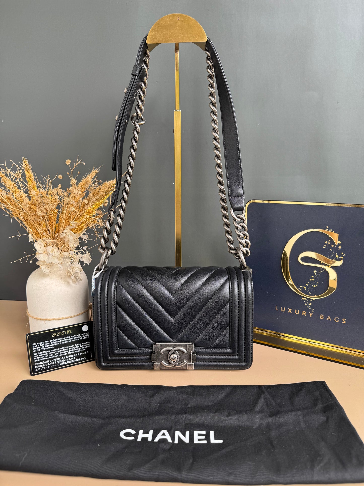 CHANEL LE BOY SMALL