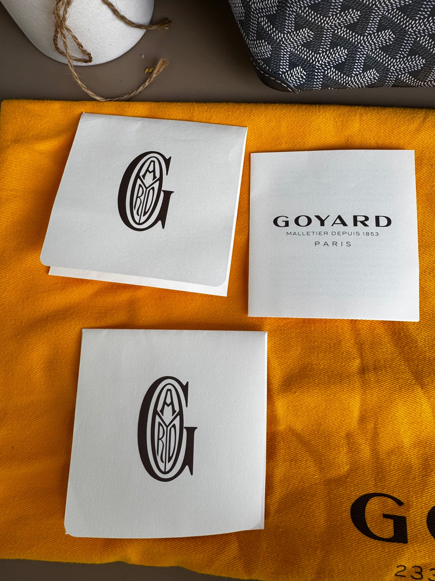 GOYARD ARTOIS PM GRAY