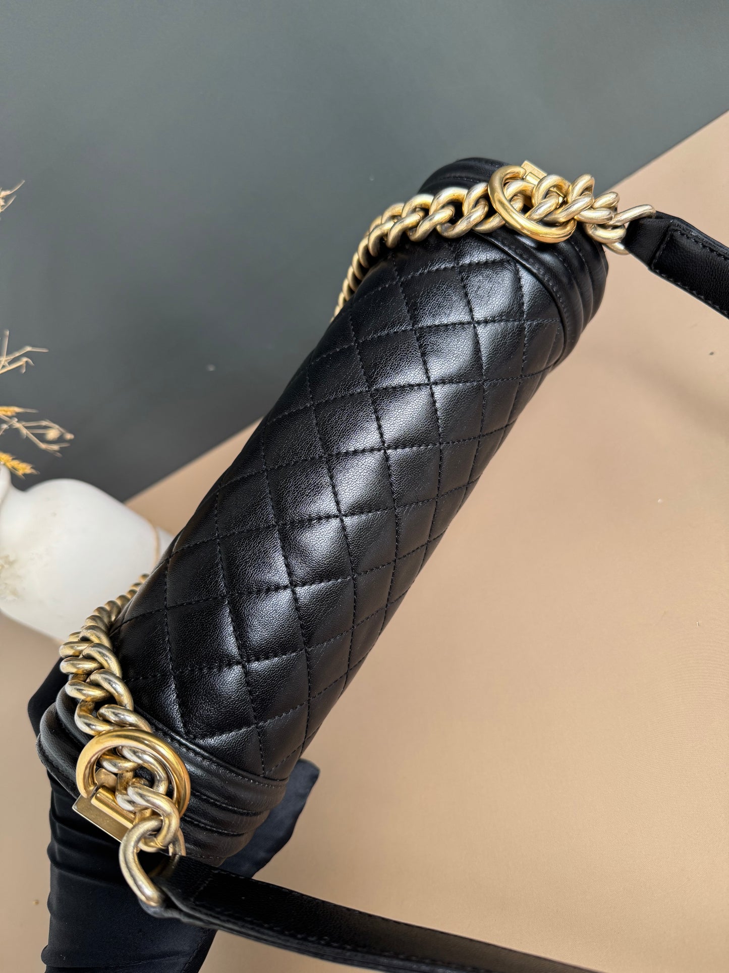 CHANEL LE BOY OLD MEDIUM