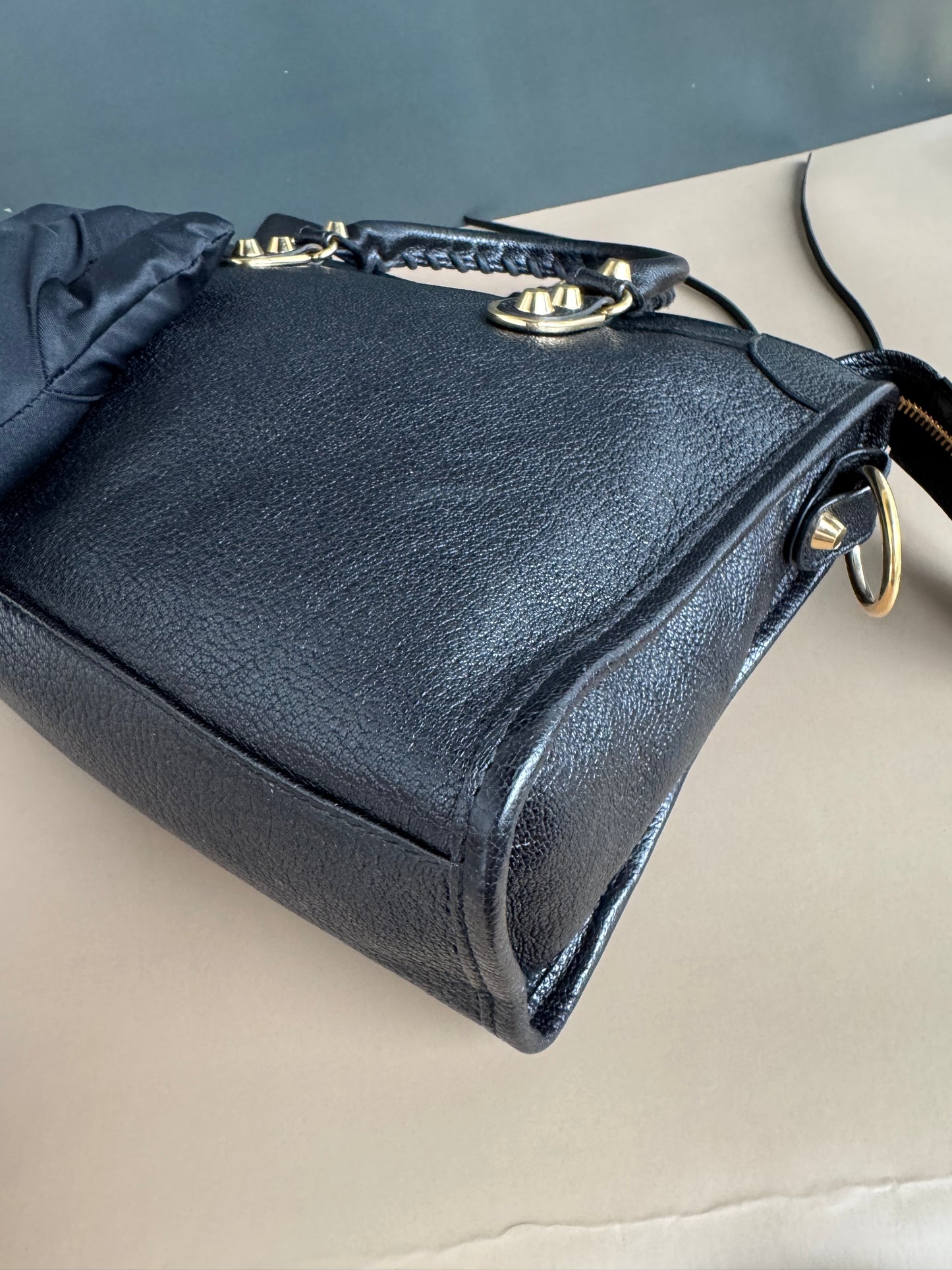 BALENCIAGA METALIC EDGE SMALL