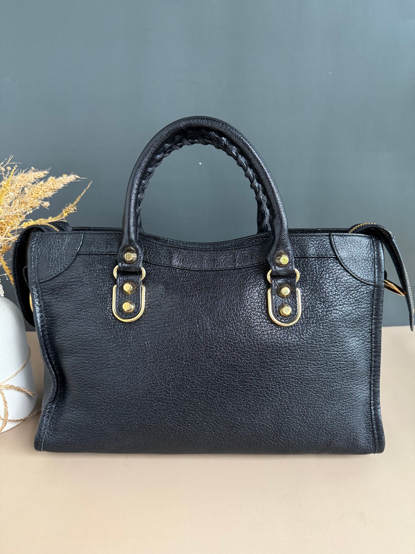 BALENCIAGA METALIC EDGE SMALL