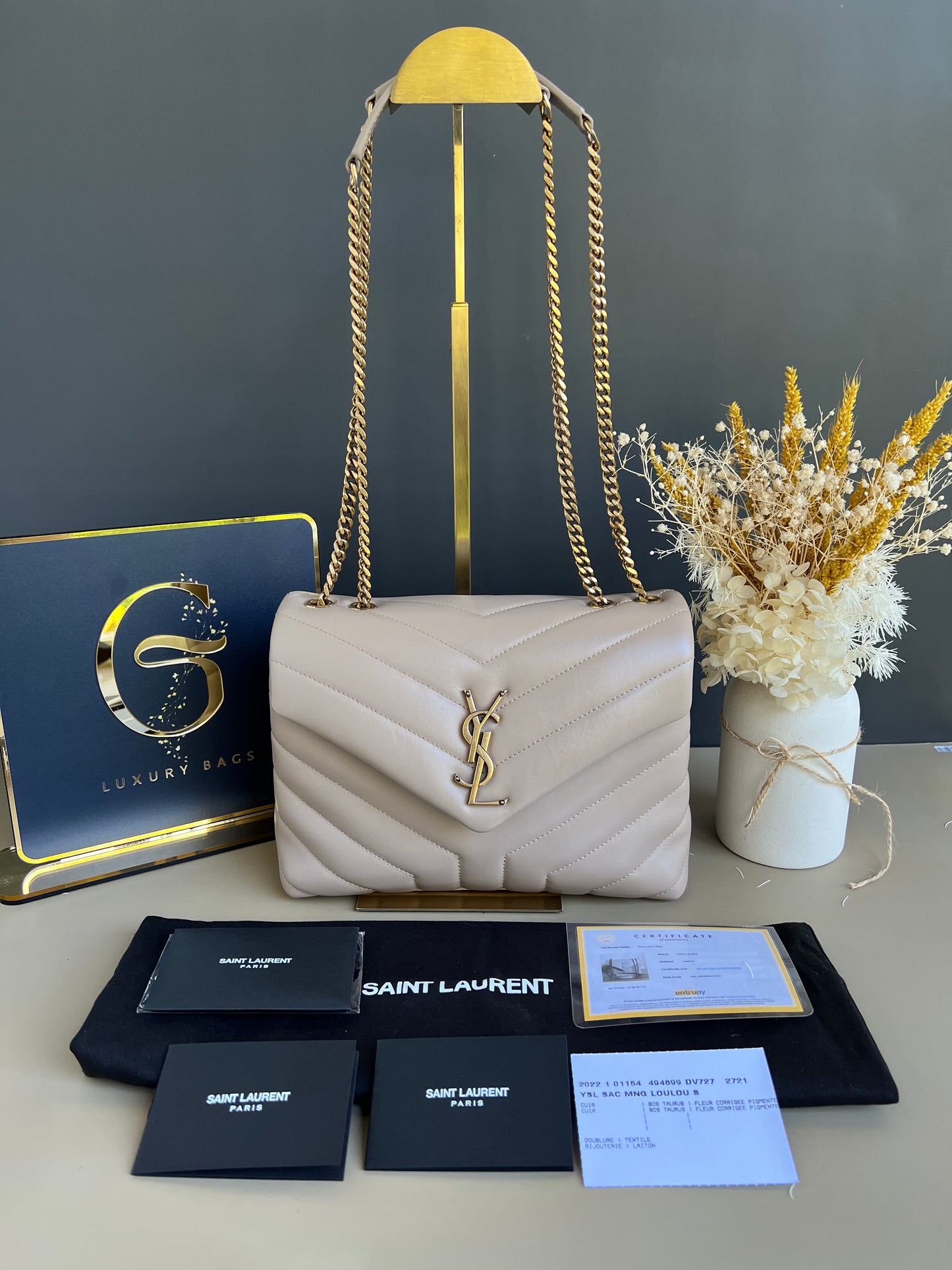 YSL SAINT LAURENT LOU SMALL
