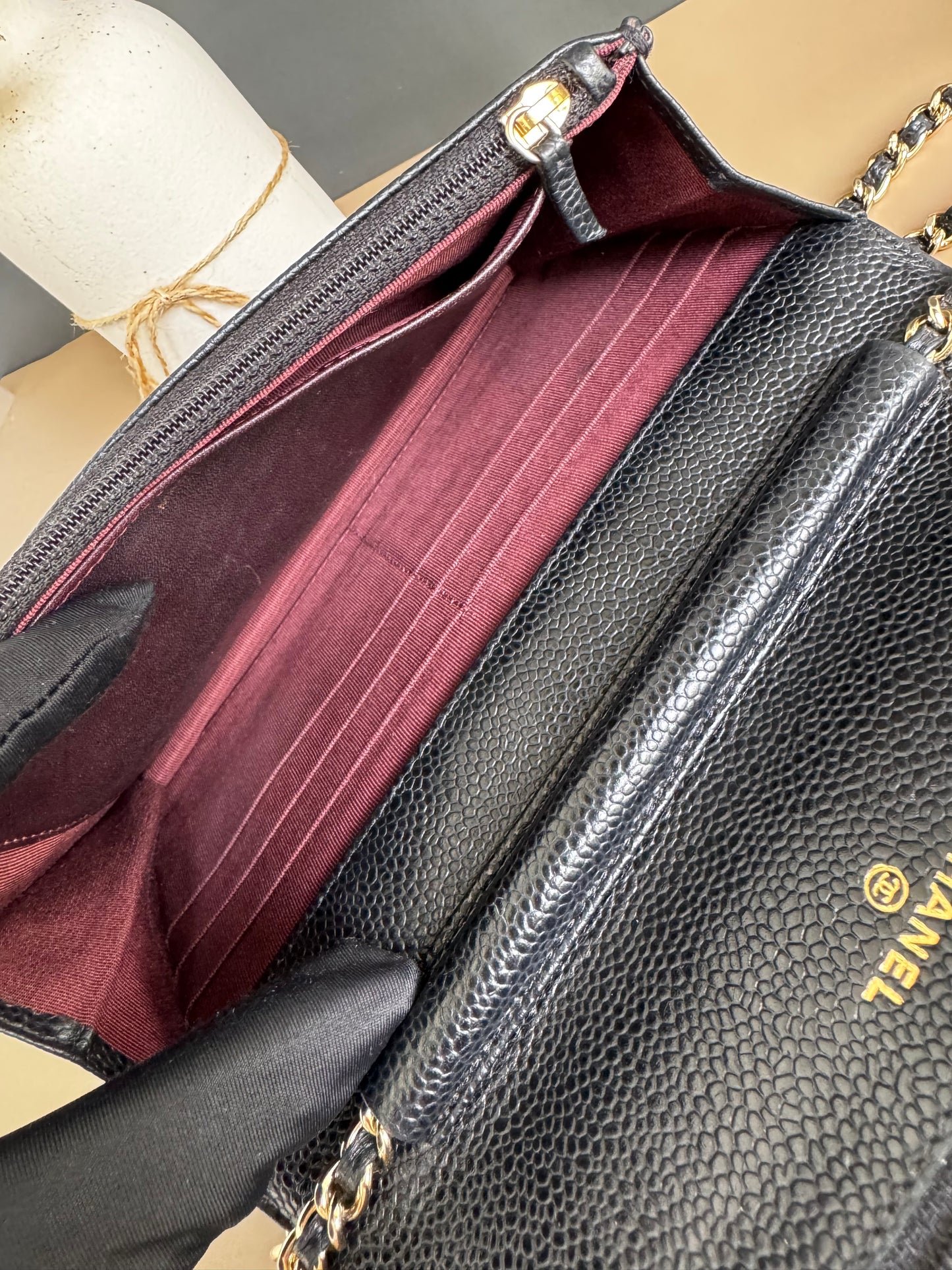 CHANEL WALLET ON CHAIN