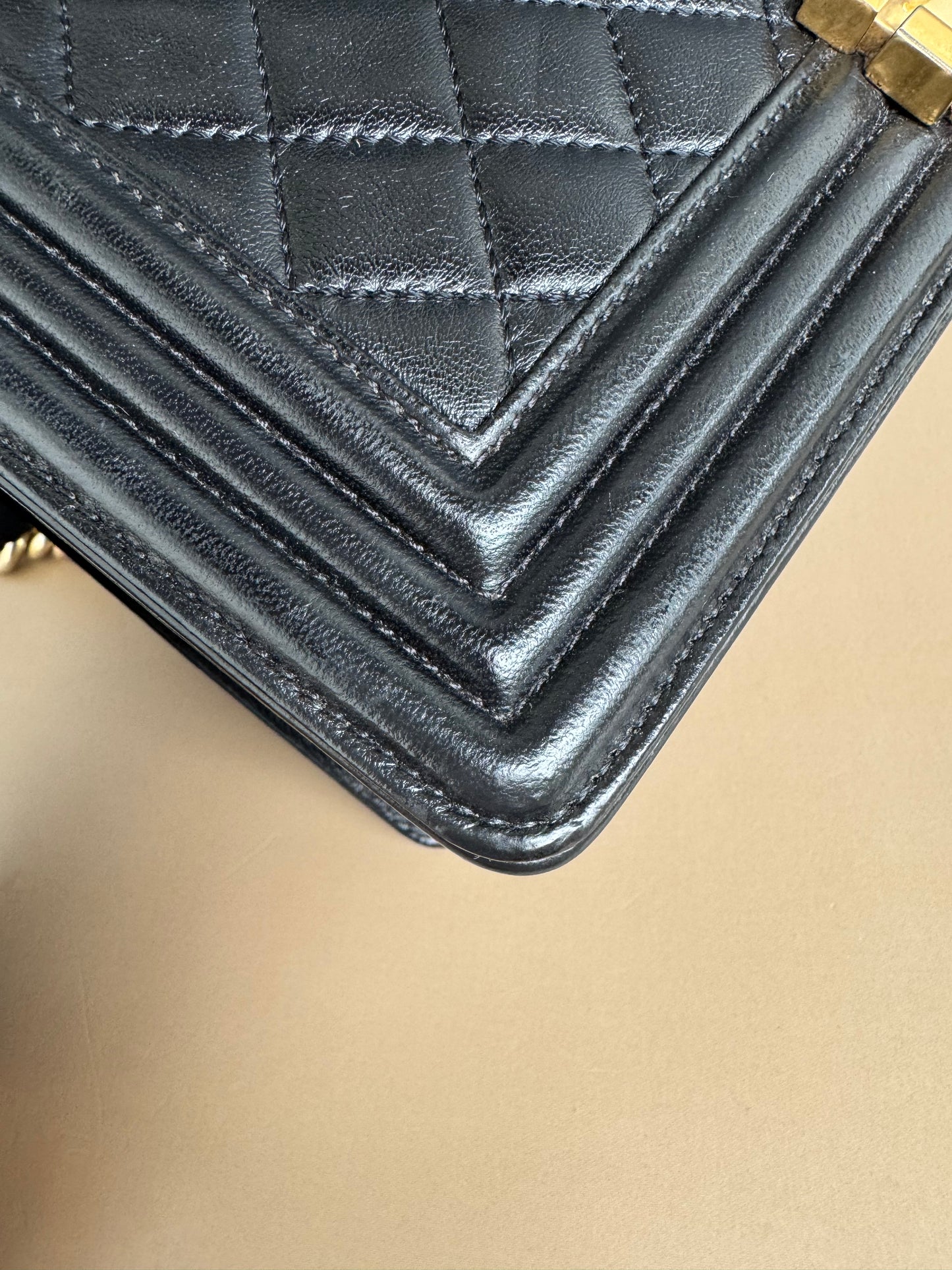 CHANEL LE BOY OLD MEDIUM