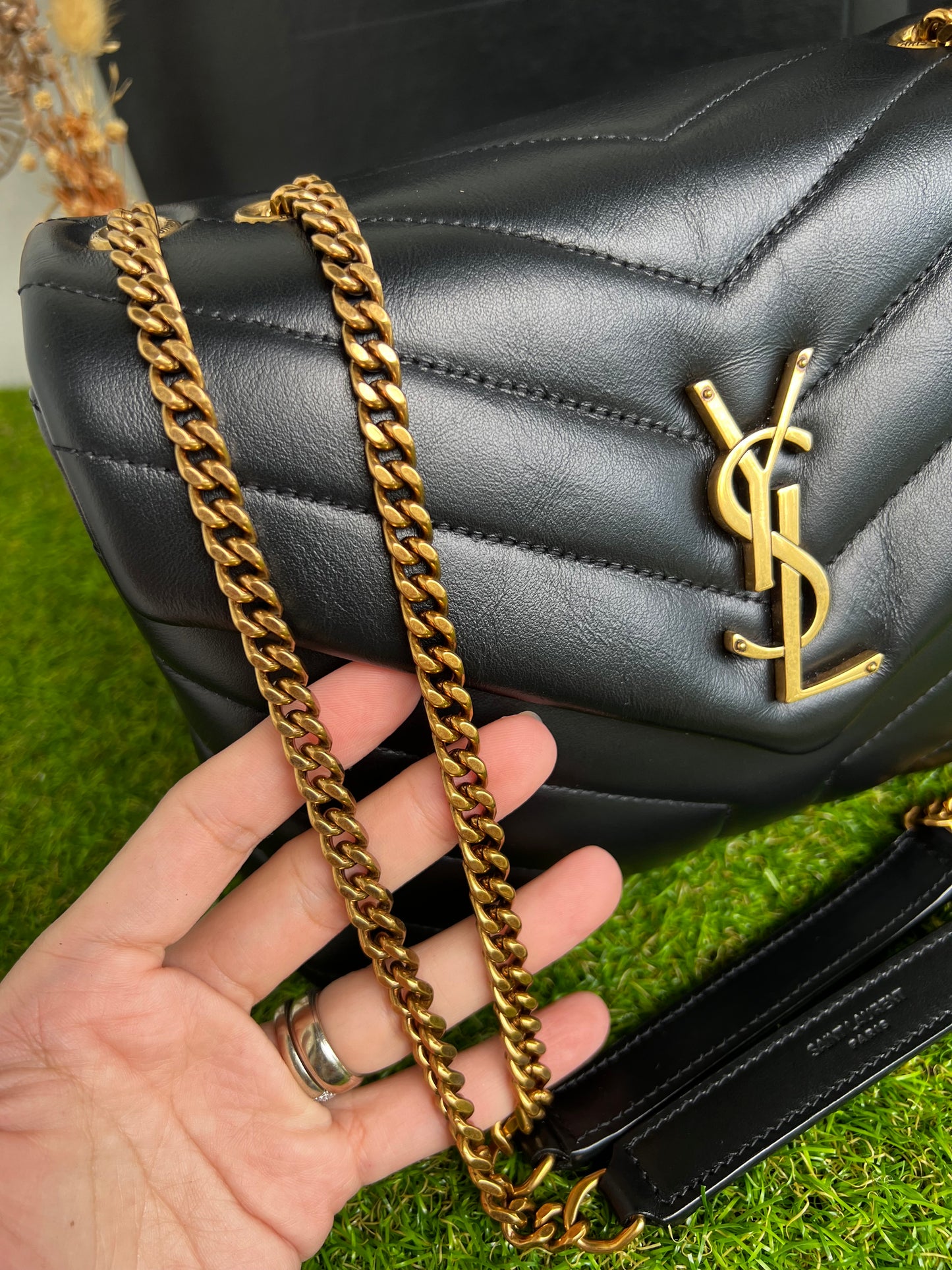 YSL SAINT LAURENT SMALL LOU