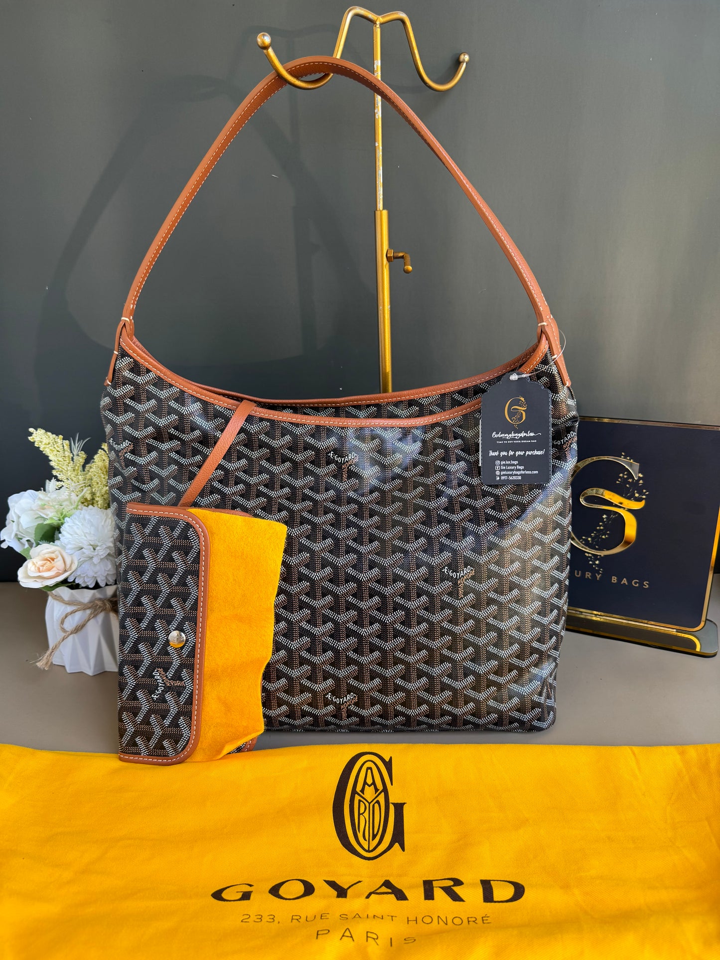 GOYARD BOHEME TAN