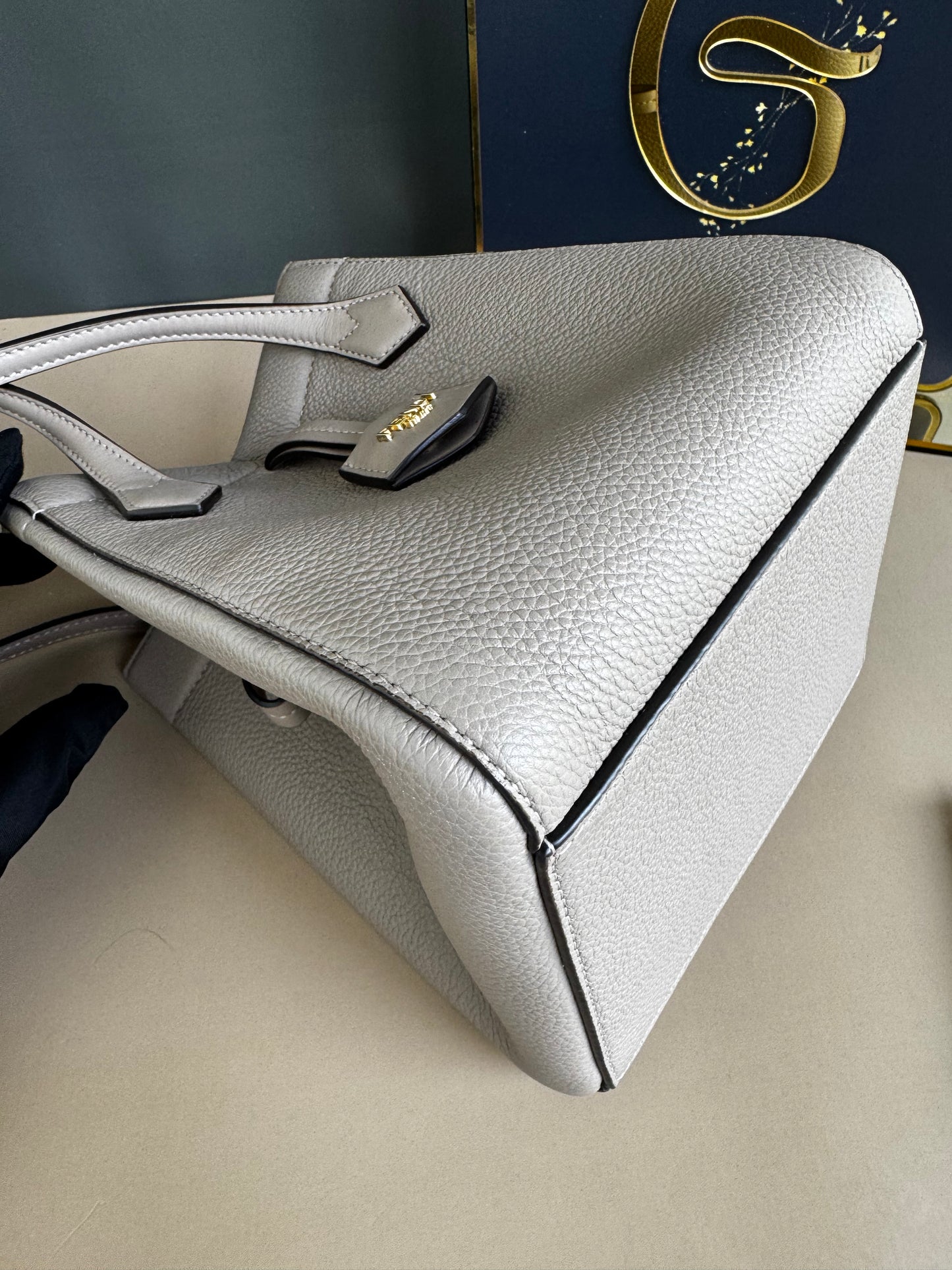 FENDI ORIGAMI MINI LEATHER BAG