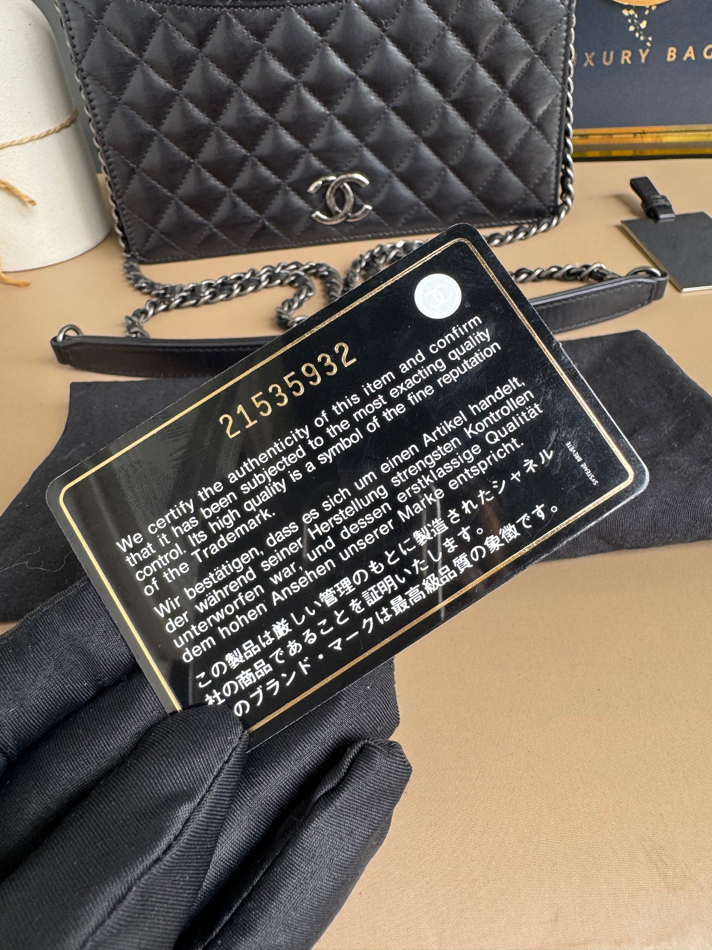 CHANEL BALLERINE FLAP