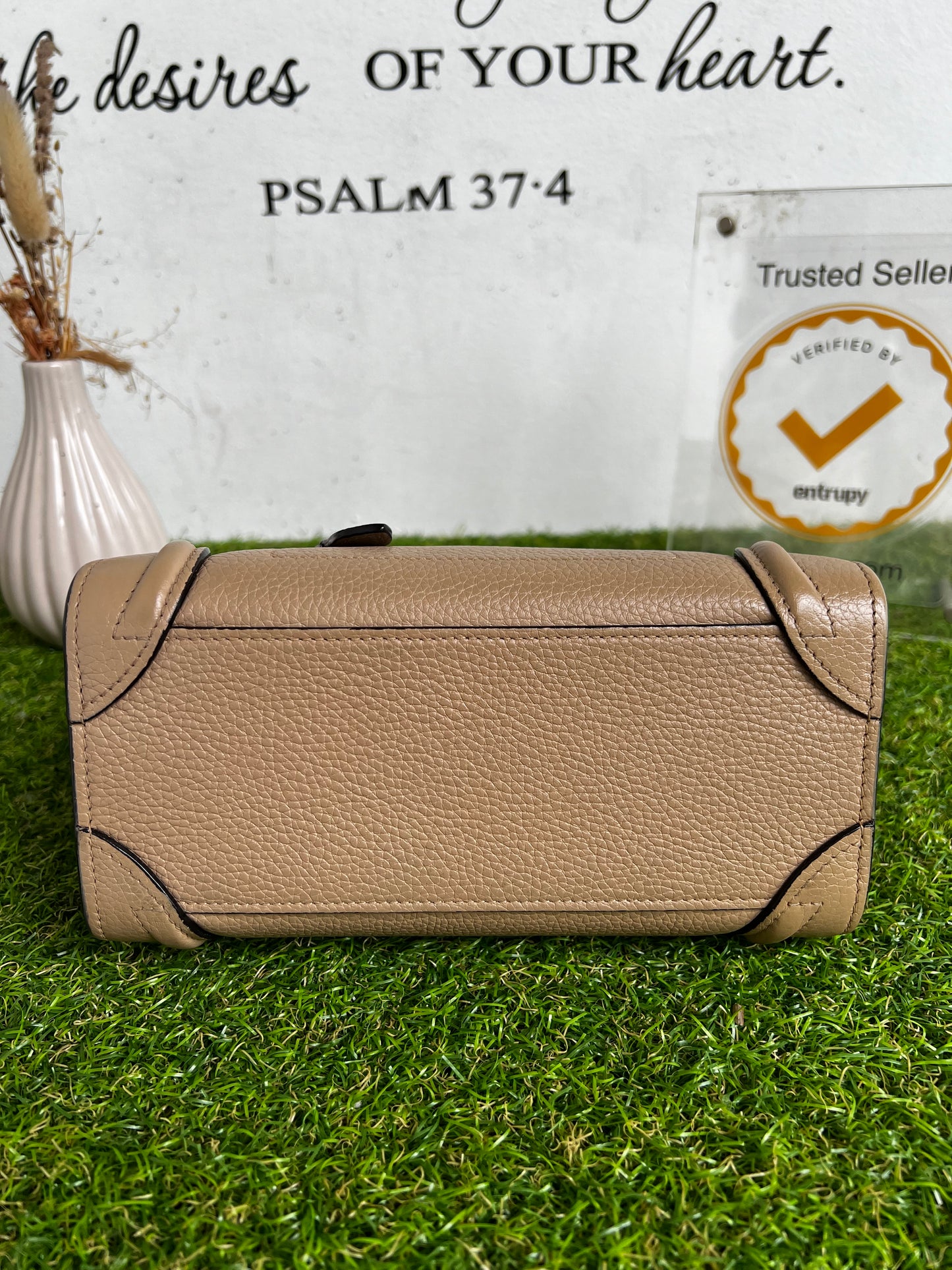 CELINE NANO LUGGAGE BEIGE