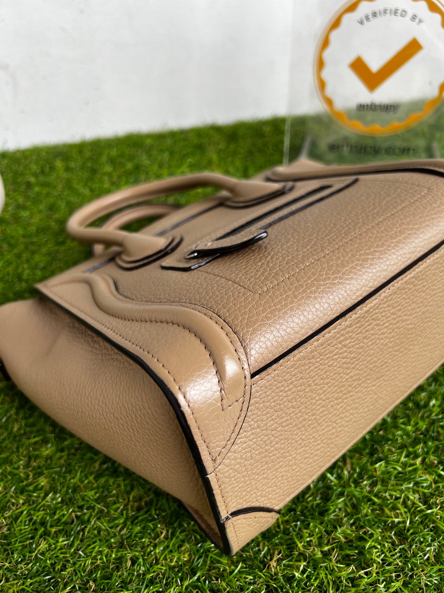 CELINE NANO LUGGAGE BEIGE
