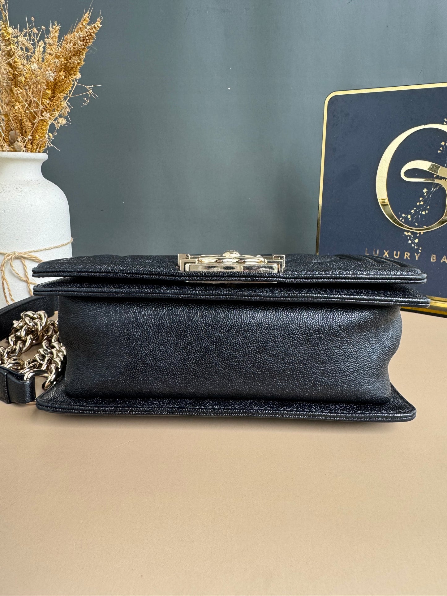 CHANEL LE BOY SMALL CAVIAR
