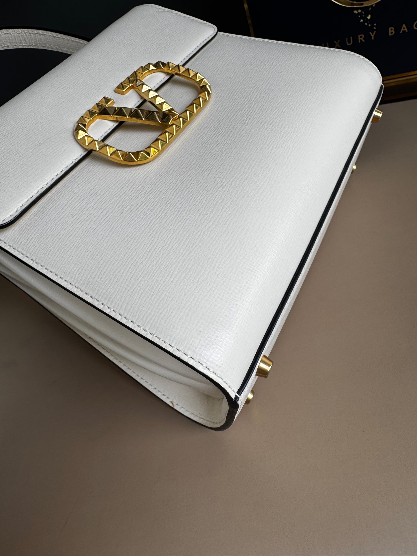 VALENTINO VSLING HANDBAG WITH JEWEL EMBROIDDERY