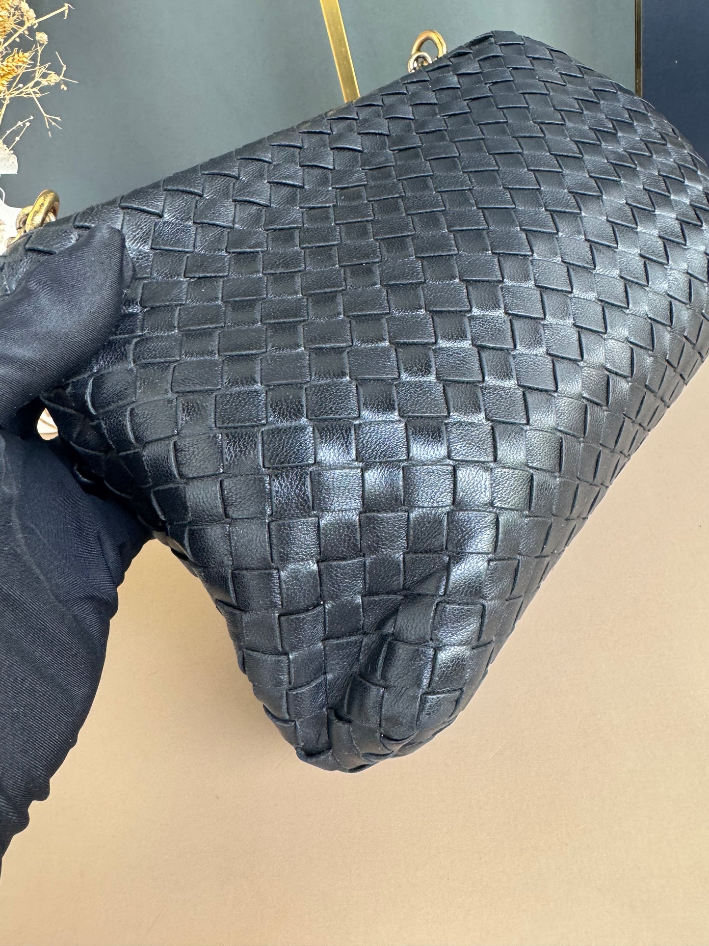 BOTTEGA VENETA OLIMPIA SHOULDER BAG