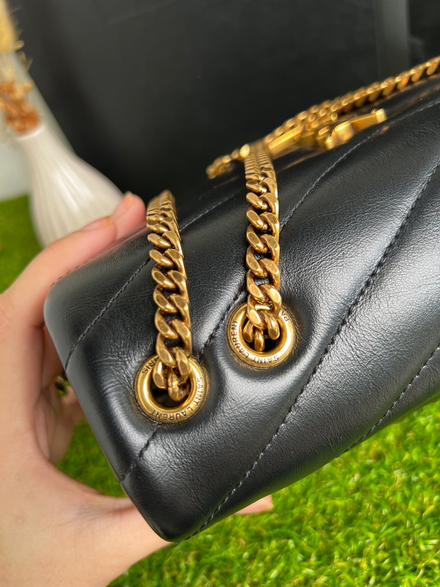 YSL SAINT LAURENT SMALL LOU