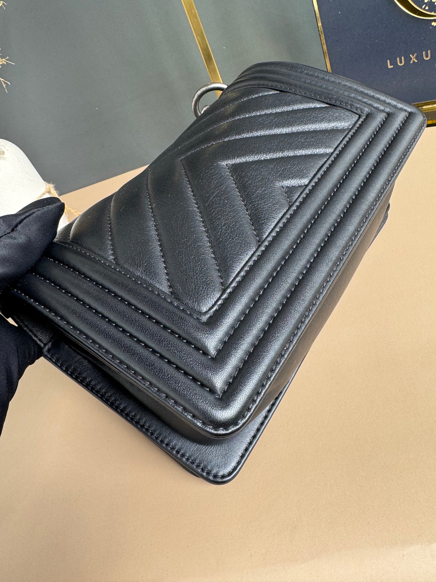 CHANEL LE BOY SMALL