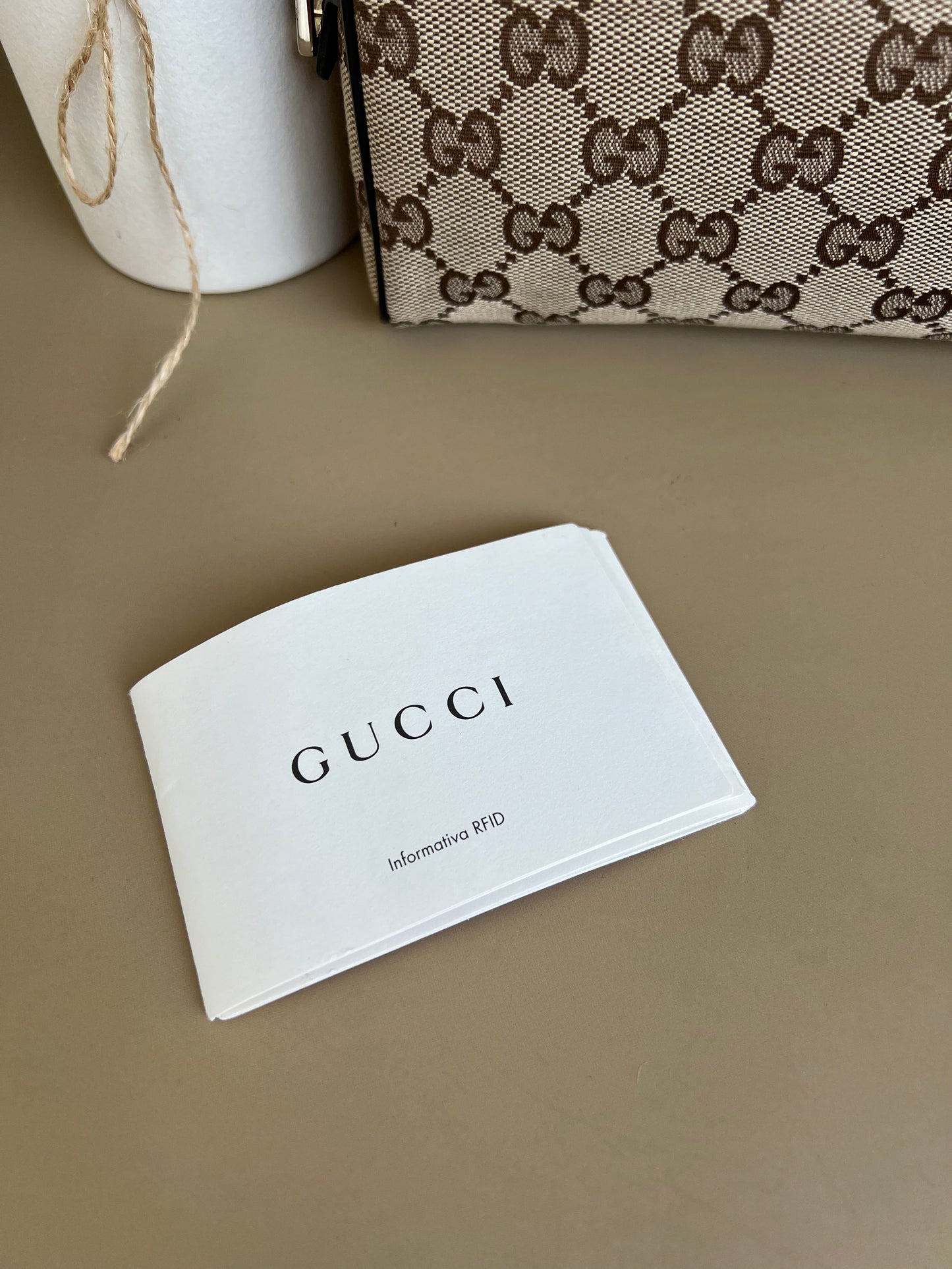 GUCCI CANVAS BELTBAG