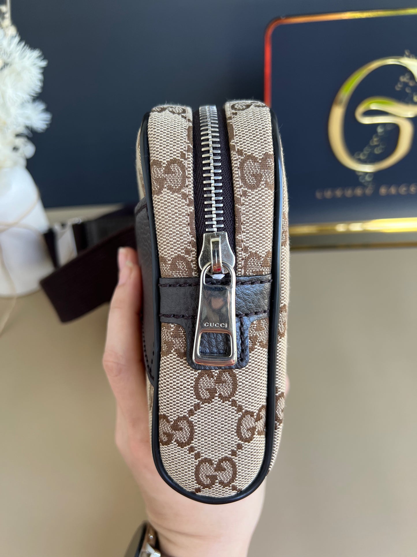 GUCCI CANVAS BELTBAG