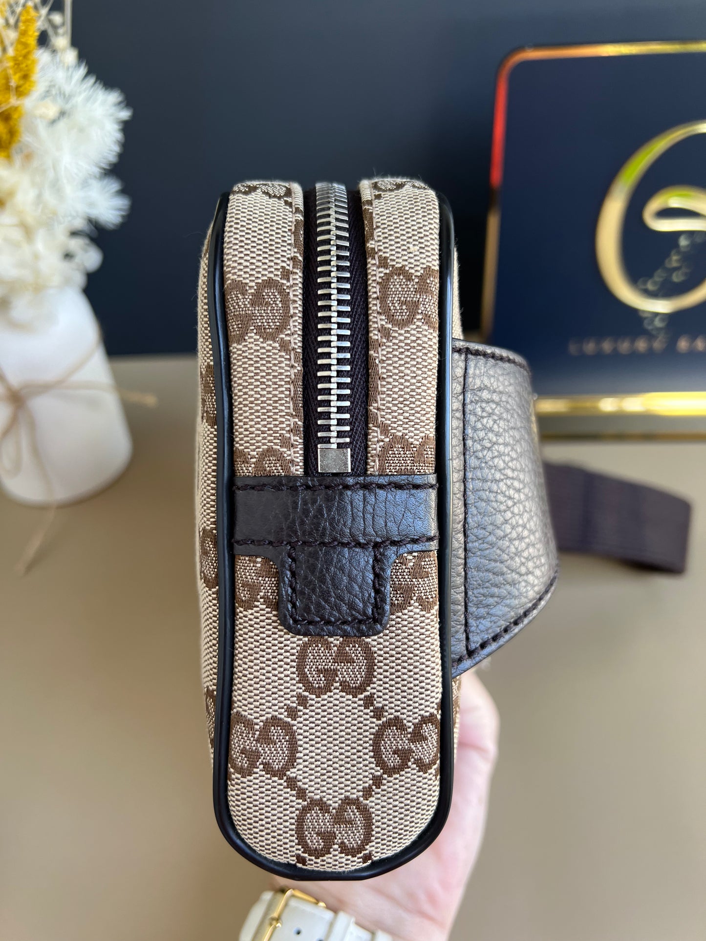 GUCCI CANVAS BELTBAG