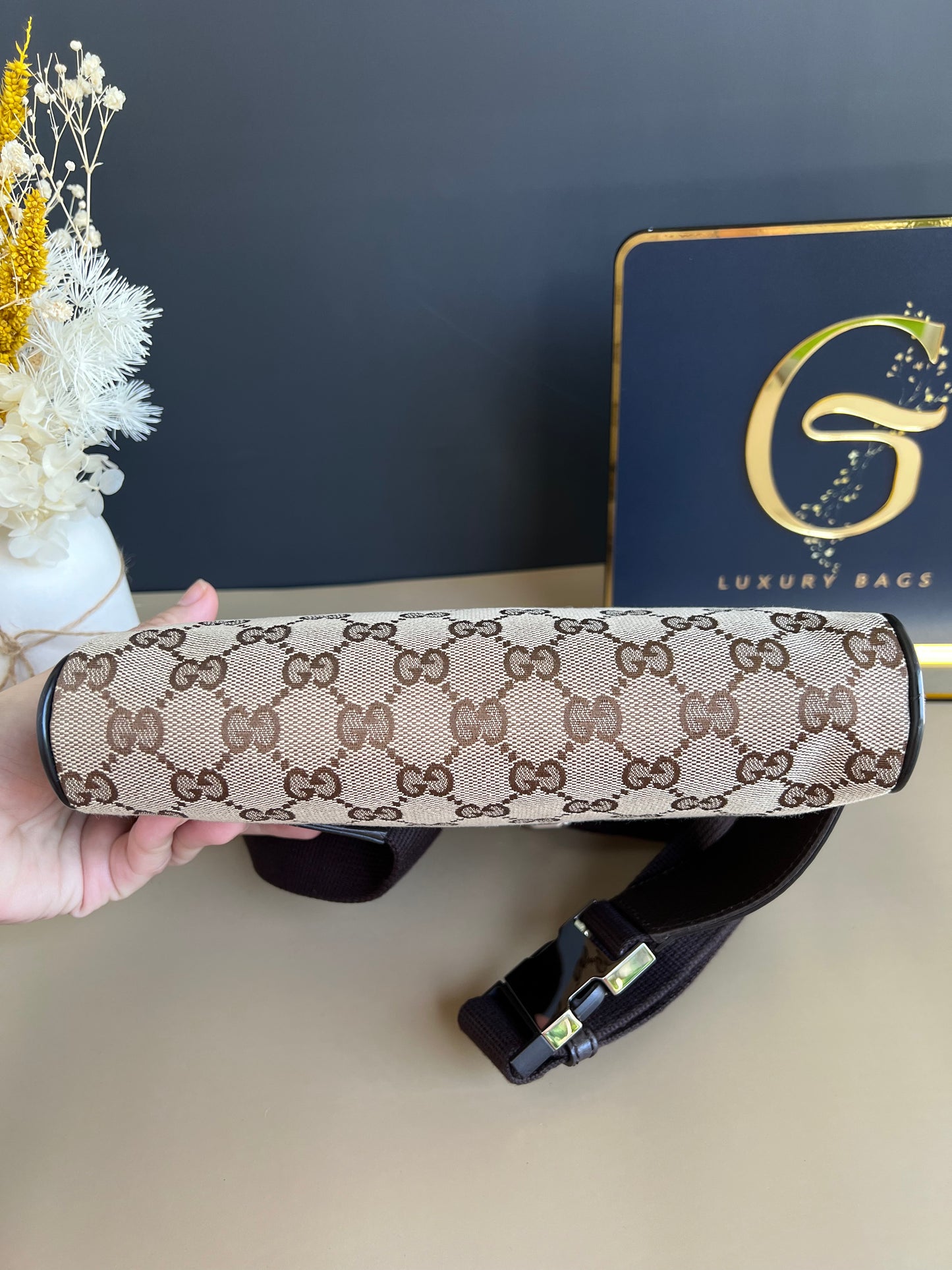 GUCCI CANVAS BELTBAG