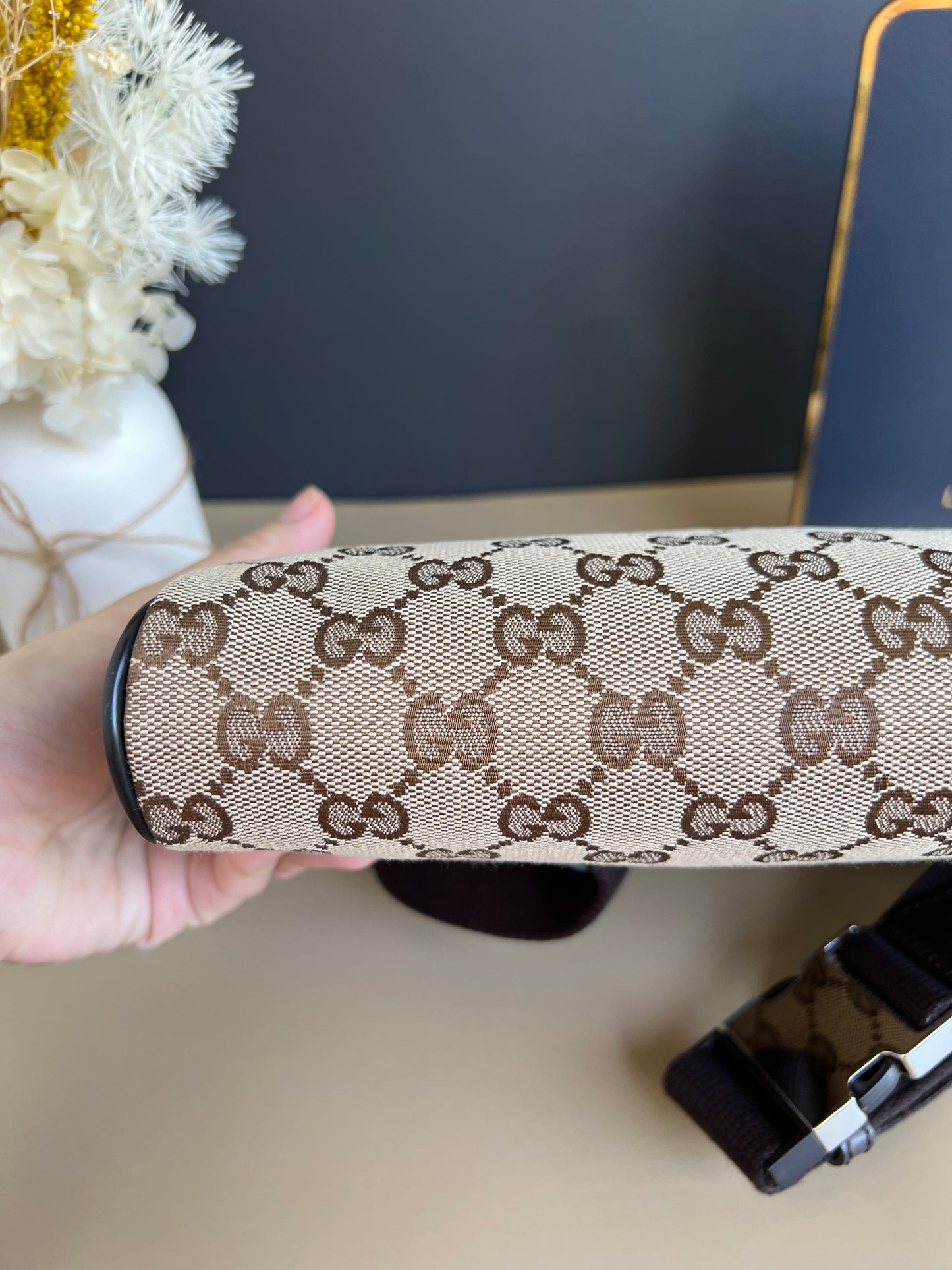 GUCCI CANVAS BELTBAG