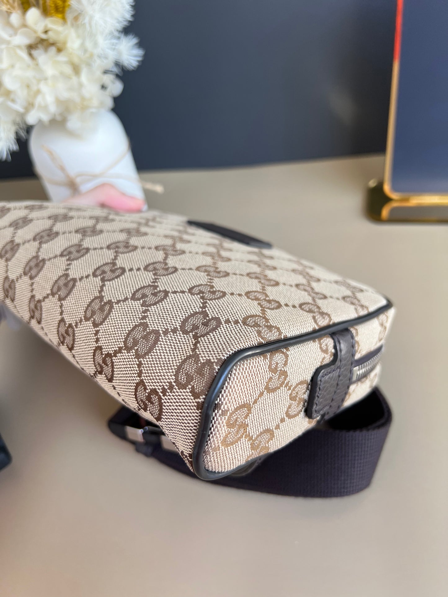 GUCCI CANVAS BELTBAG
