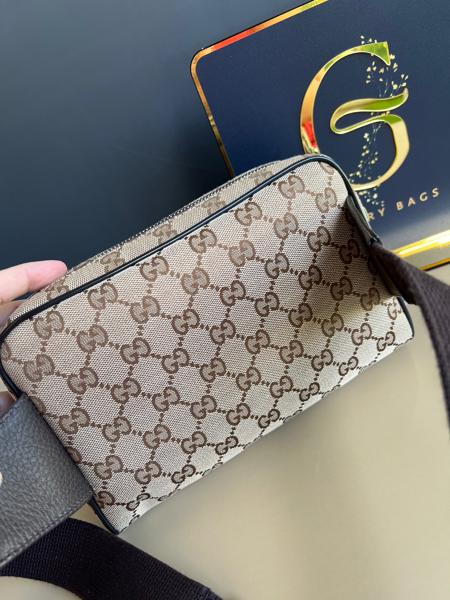 GUCCI CANVAS BELTBAG