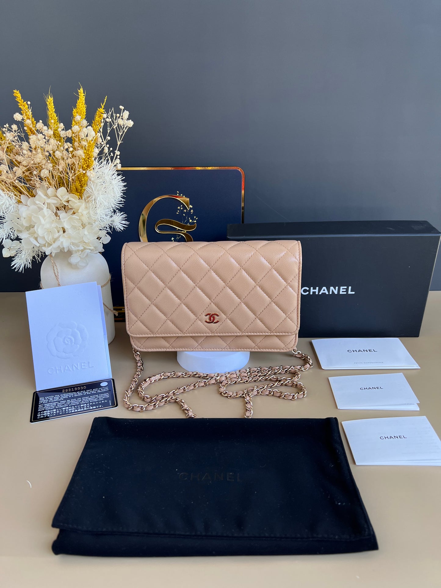 CHANEL WALLET ON CHAIN