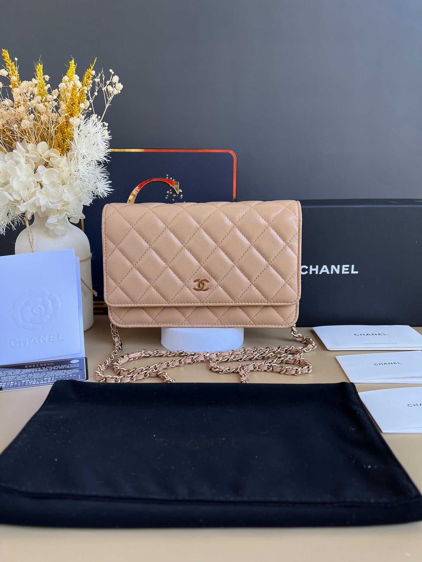 CHANEL WALLET ON CHAIN