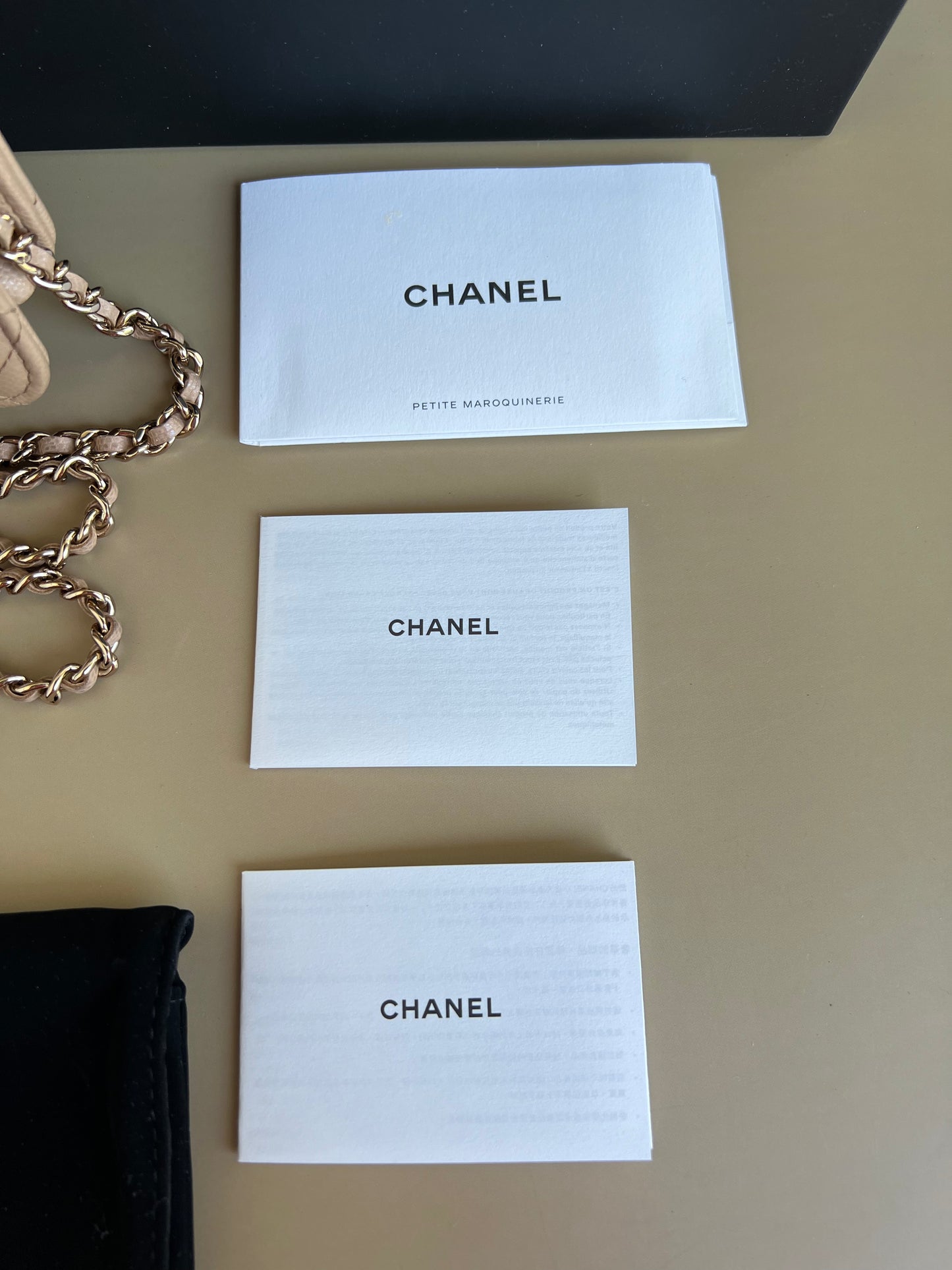 CHANEL WALLET ON CHAIN