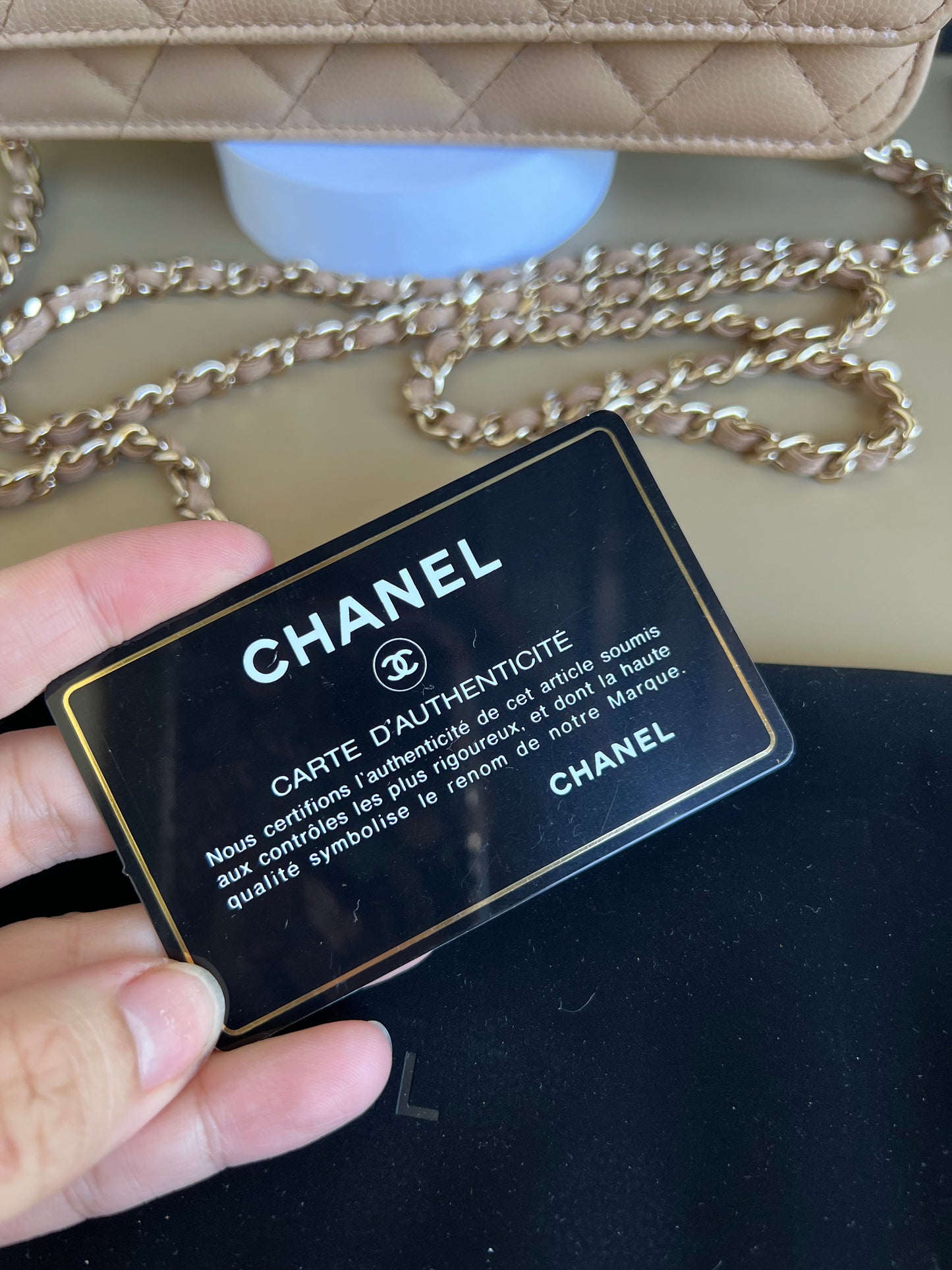 CHANEL WALLET ON CHAIN