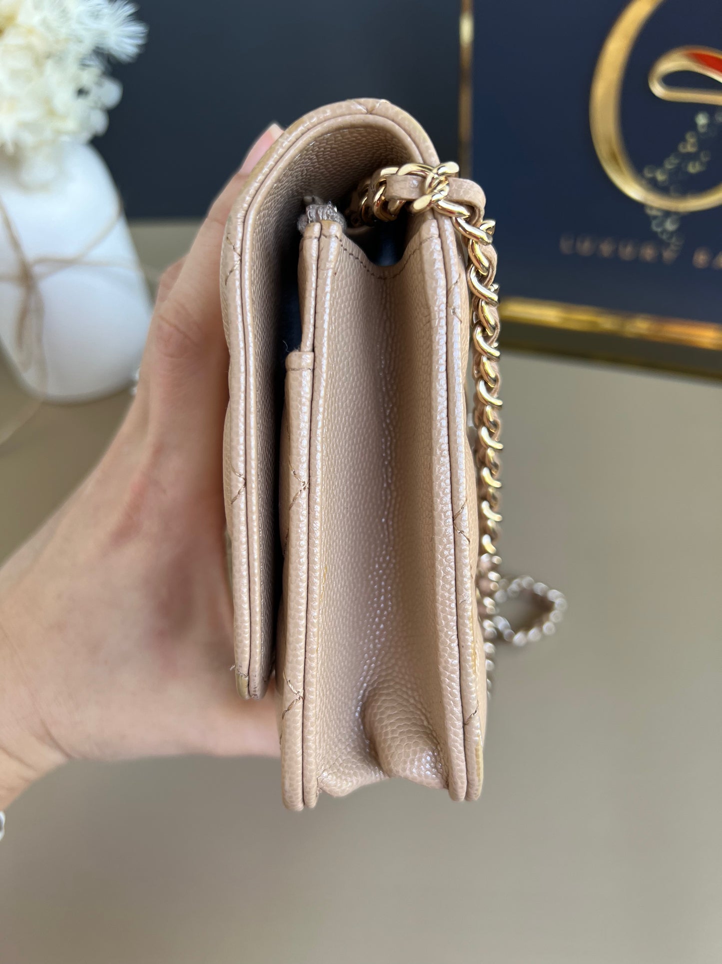 CHANEL WALLET ON CHAIN