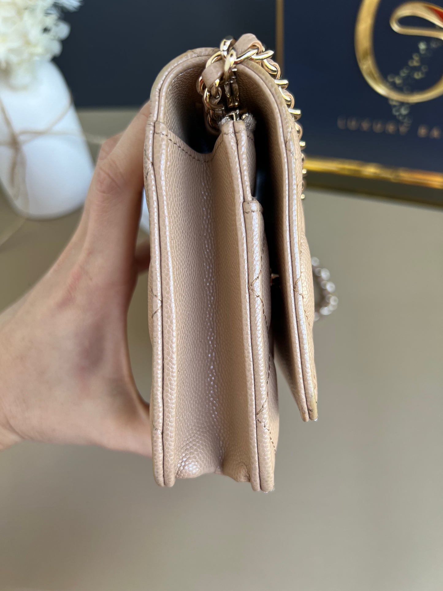 CHANEL WALLET ON CHAIN