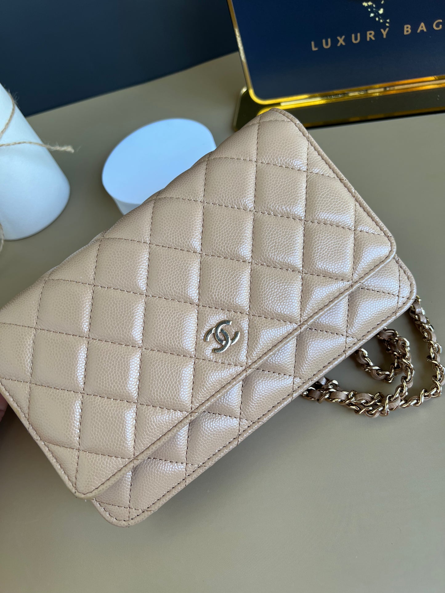 CHANEL WALLET ON CHAIN