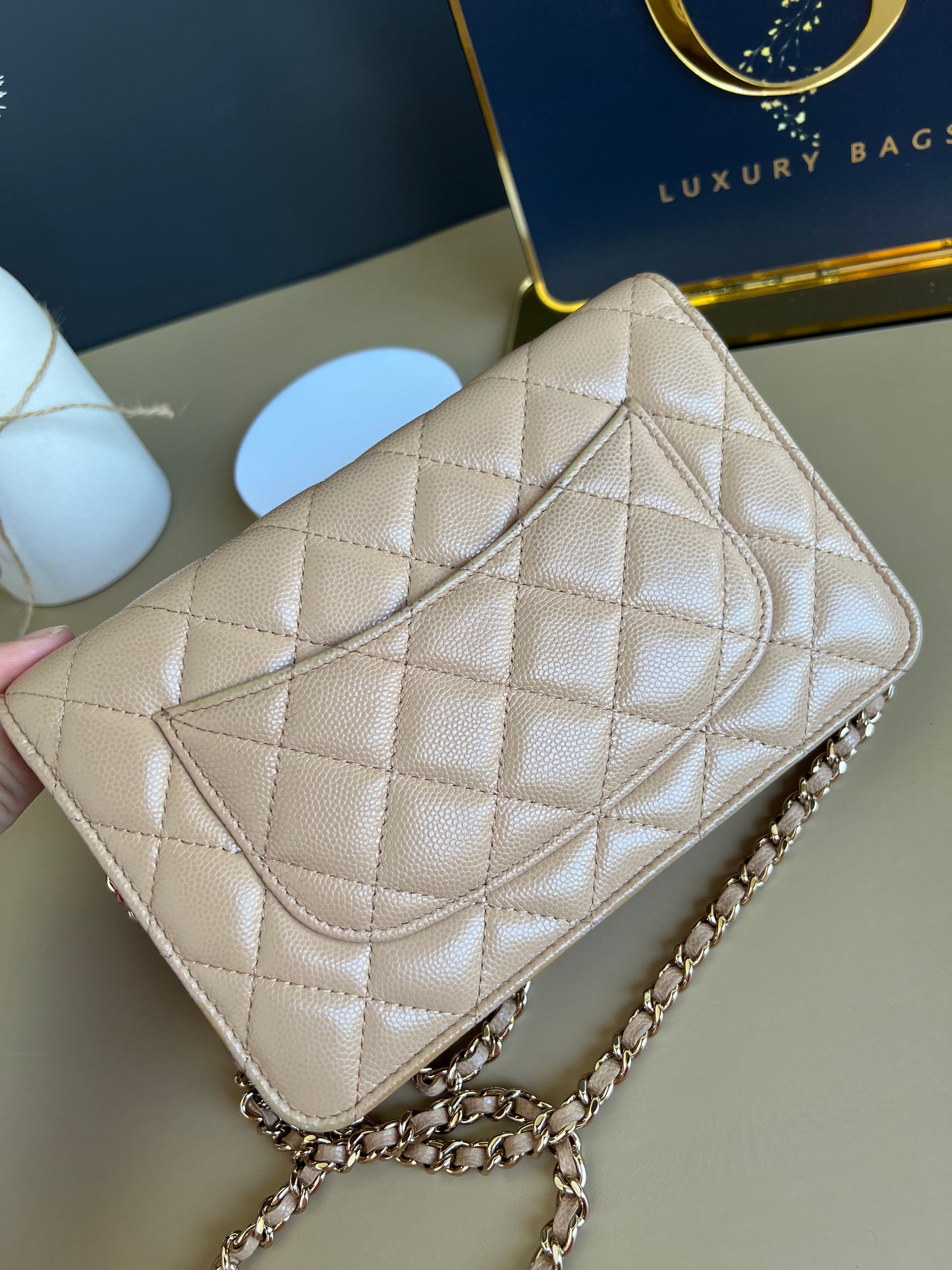 CHANEL WALLET ON CHAIN