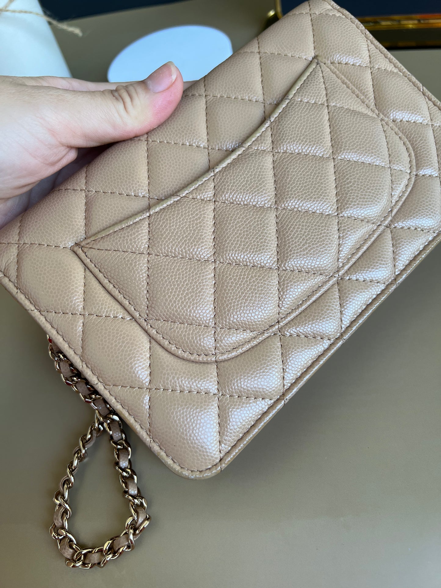 CHANEL WALLET ON CHAIN