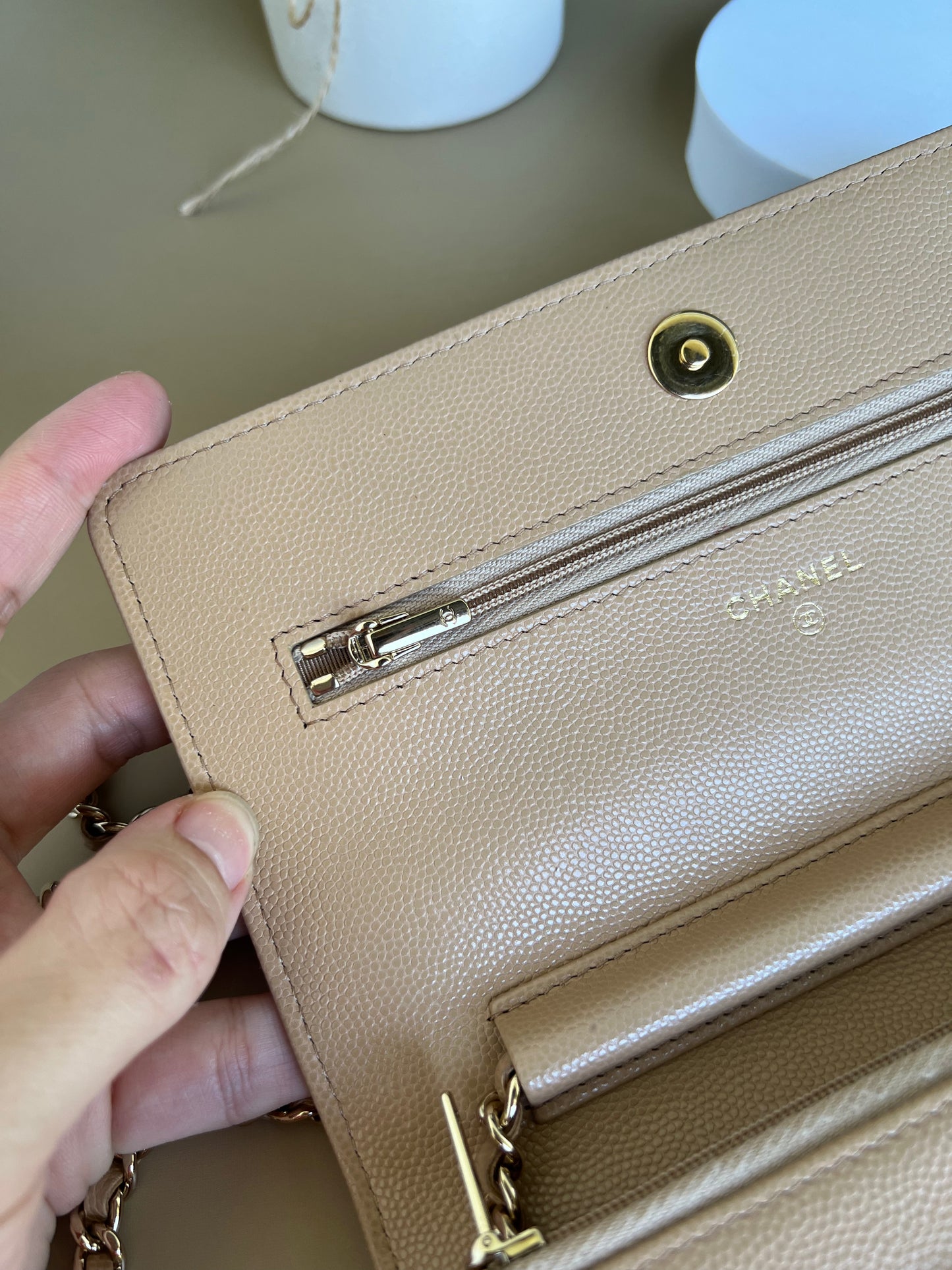 CHANEL WALLET ON CHAIN