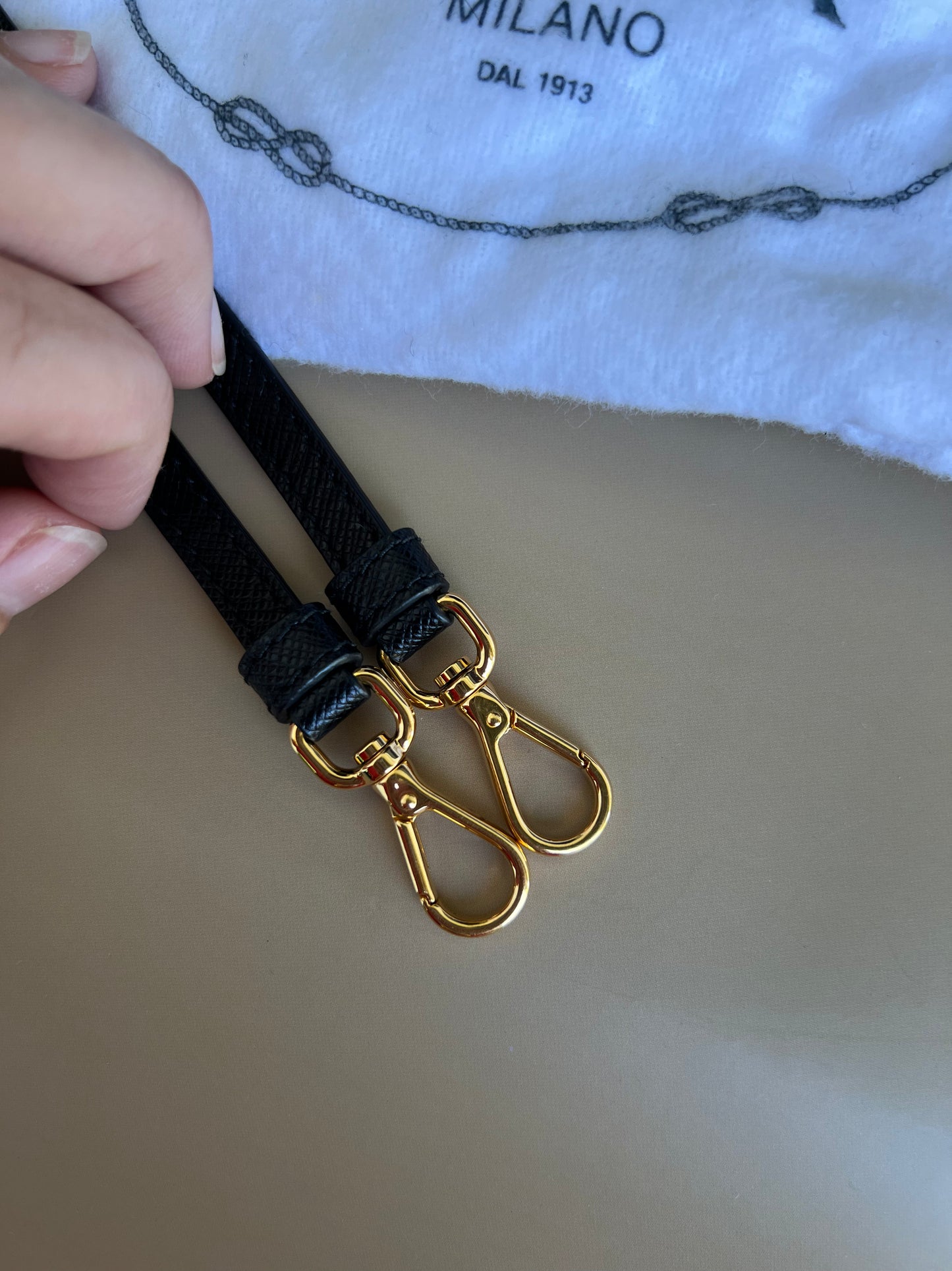 PRADA SMALL BUCKET BAG
