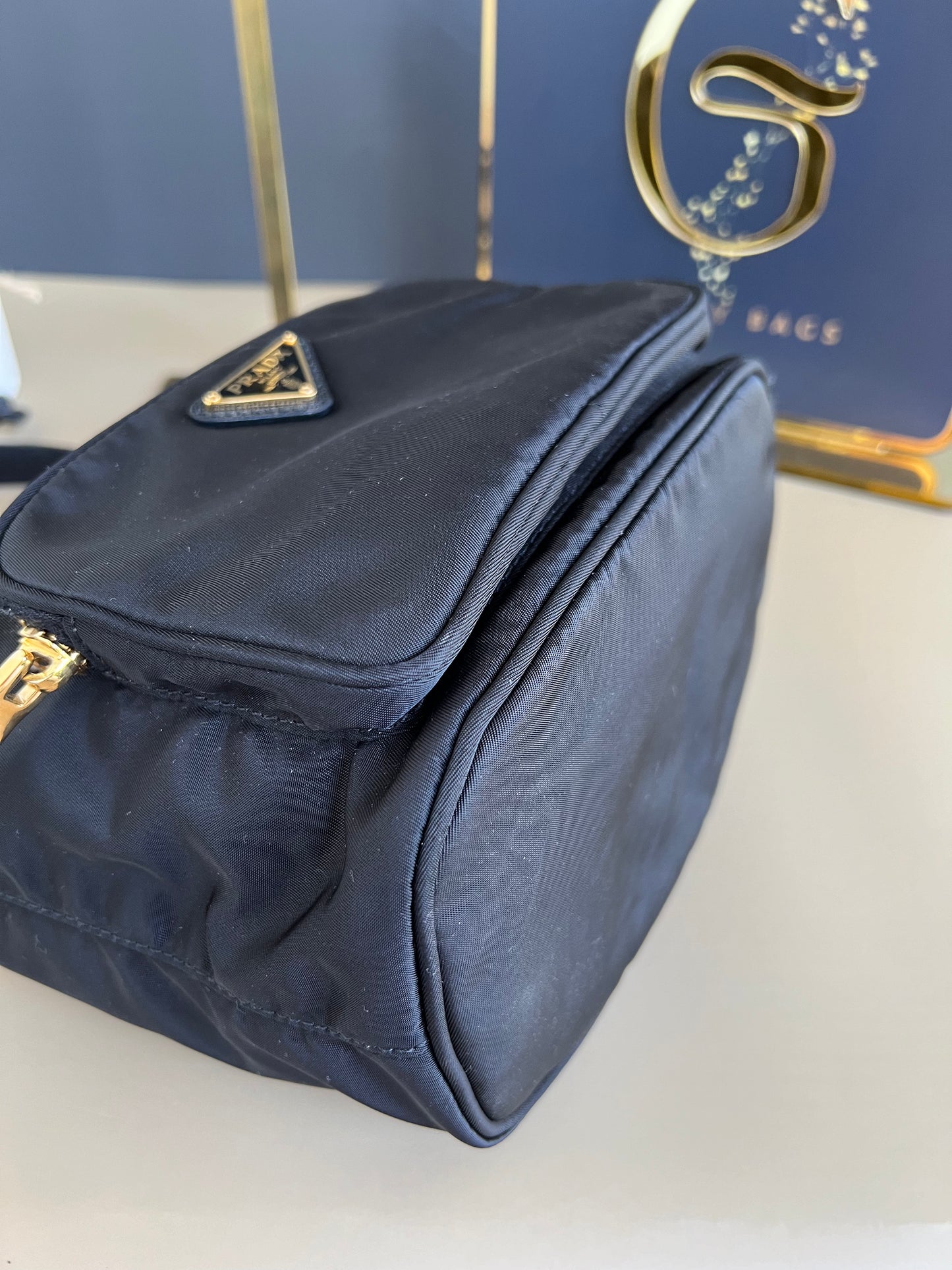 PRADA SMALL BUCKET BAG