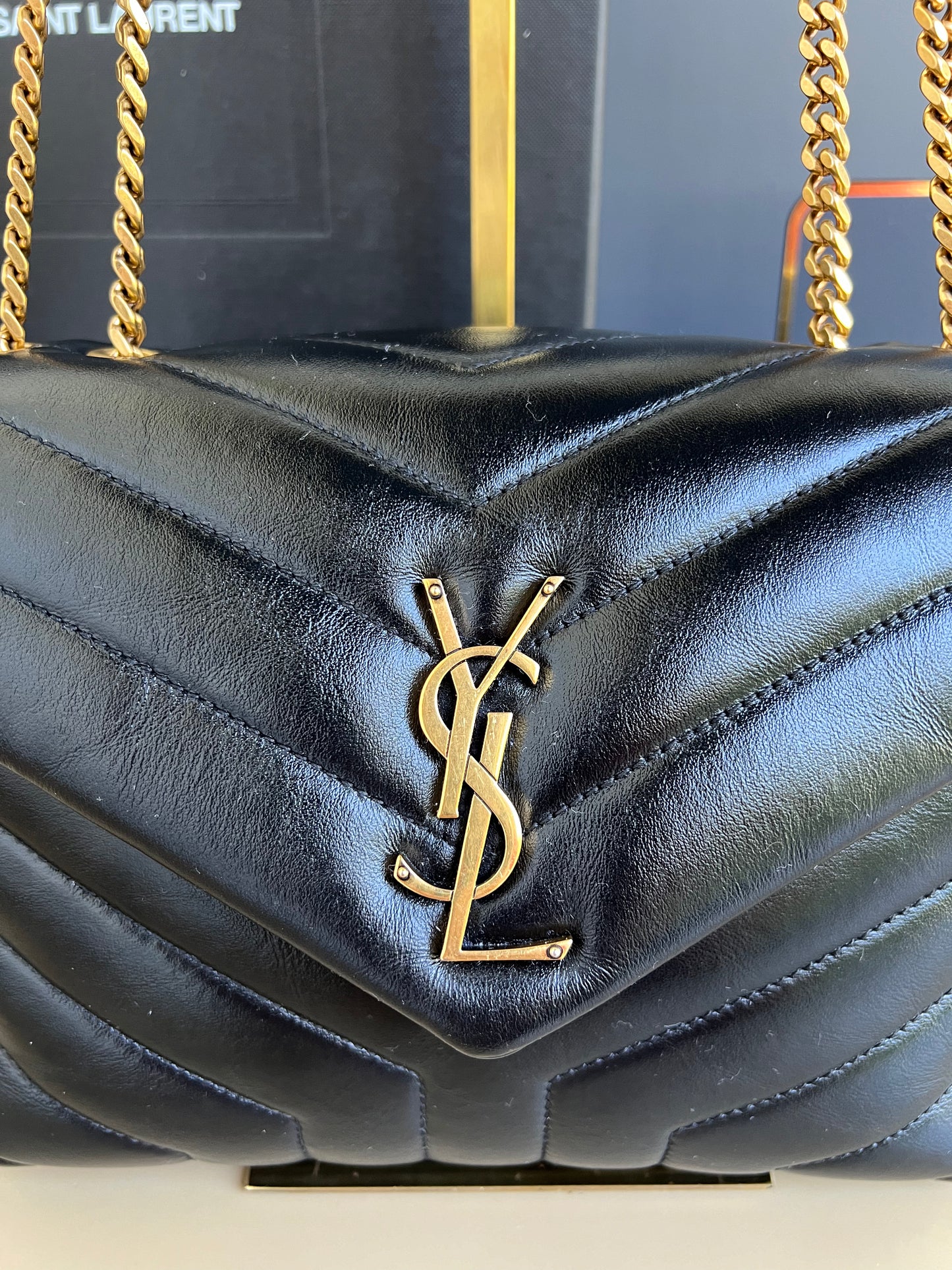 YSL SAINT LAURENT SMALL LOU