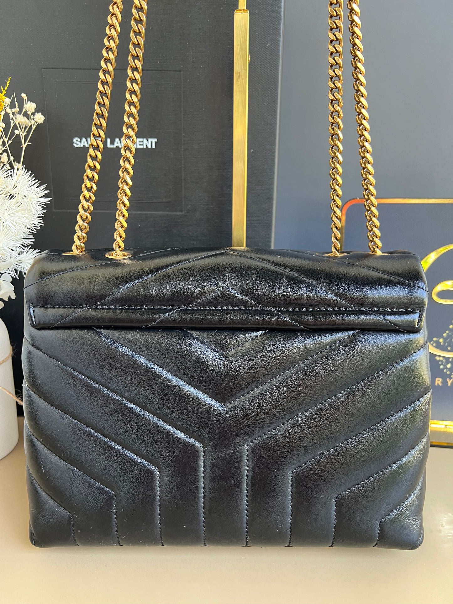 YSL SAINT LAURENT SMALL LOU