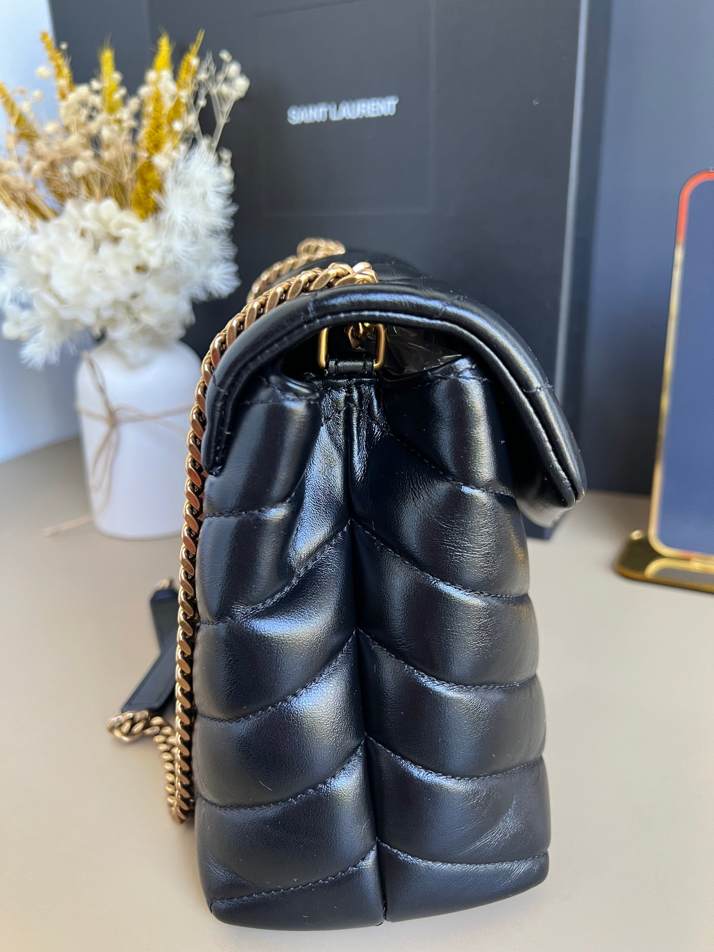 YSL SAINT LAURENT SMALL LOU
