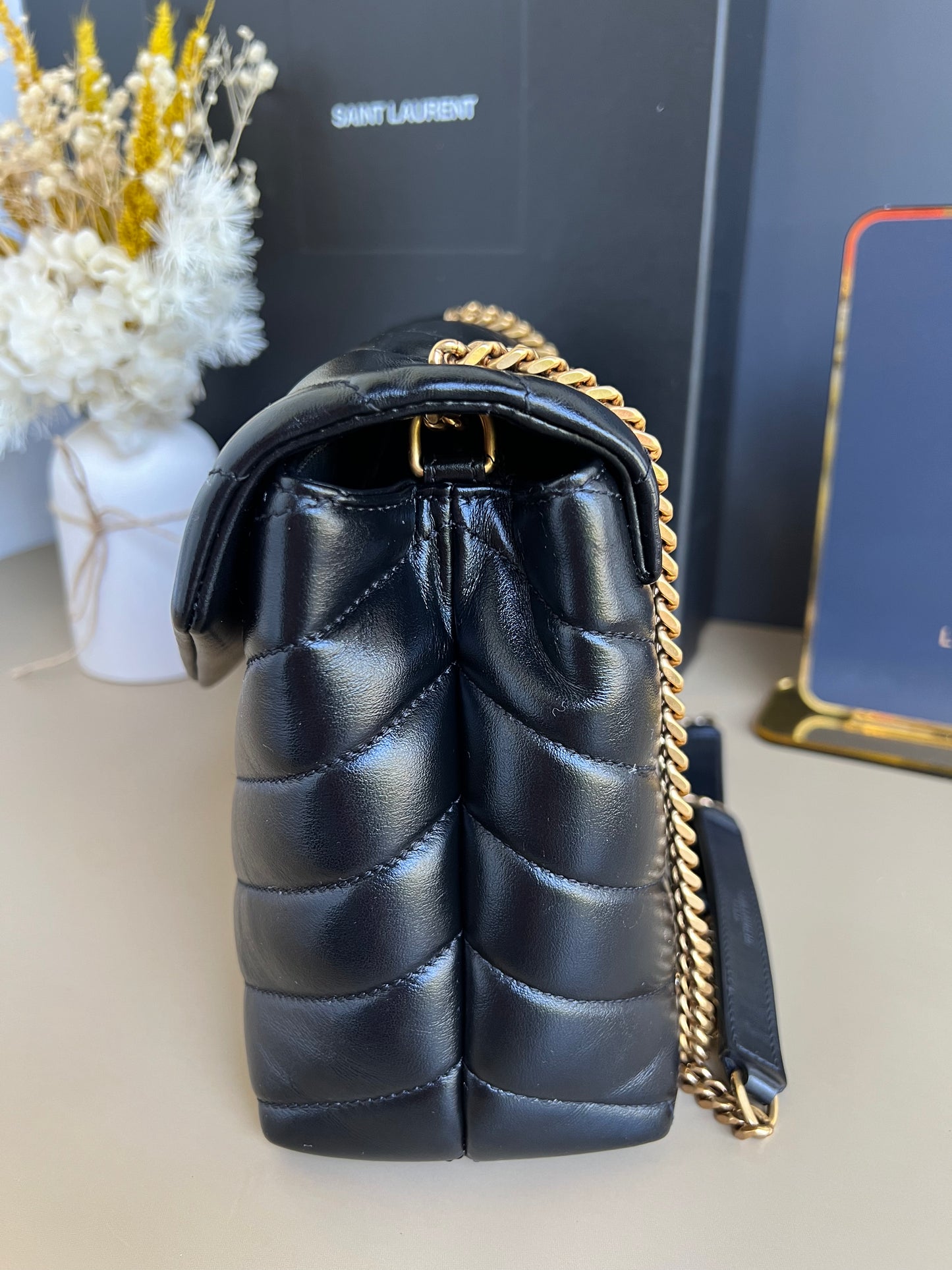 YSL SAINT LAURENT SMALL LOU