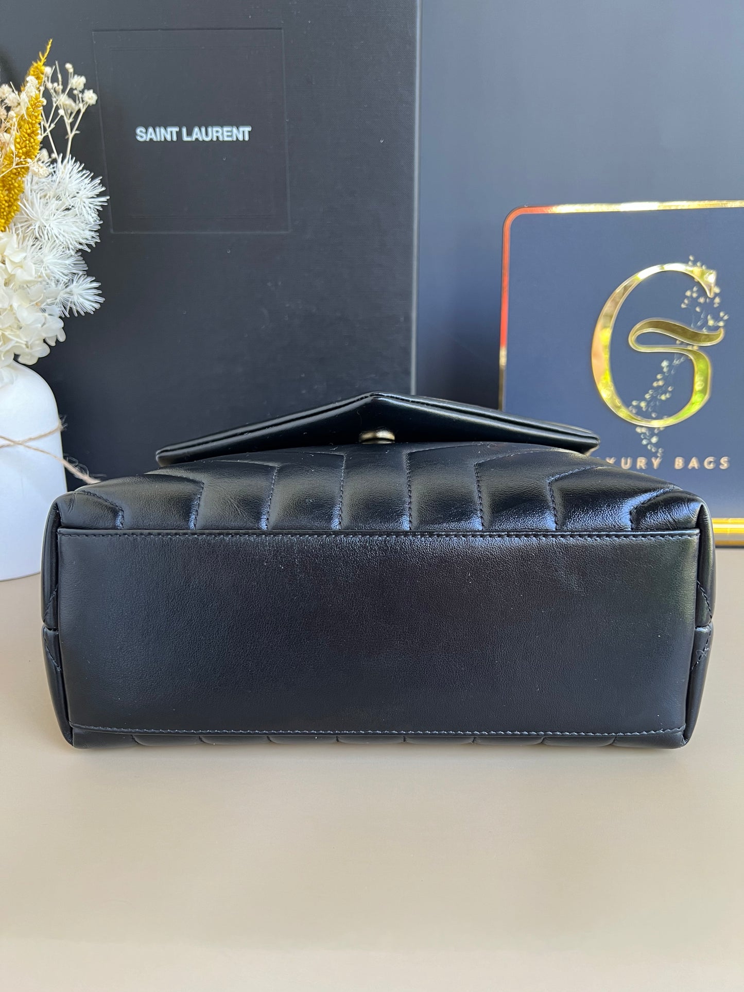 YSL SAINT LAURENT SMALL LOU