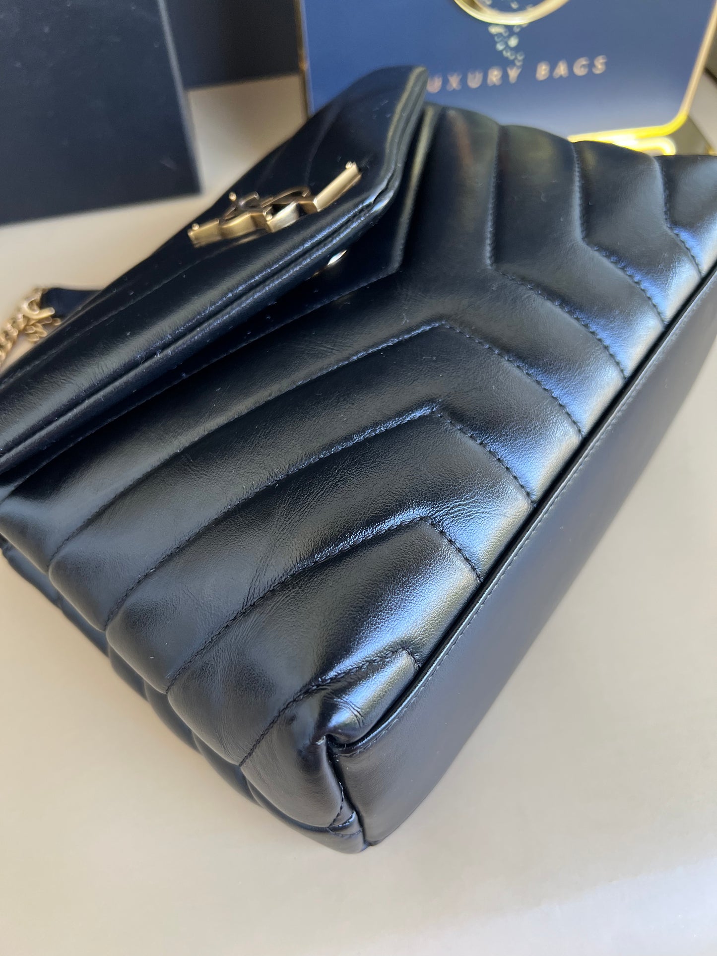YSL SAINT LAURENT SMALL LOU