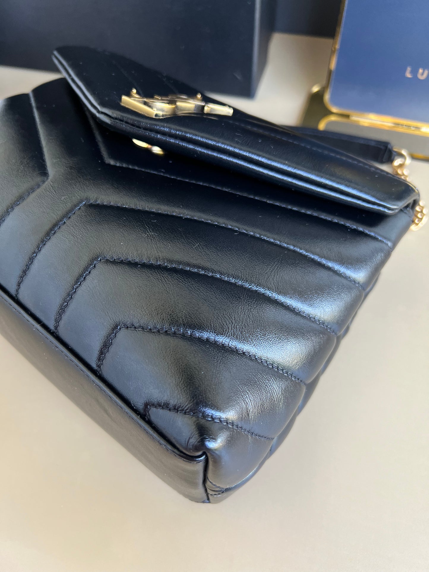 YSL SAINT LAURENT SMALL LOU