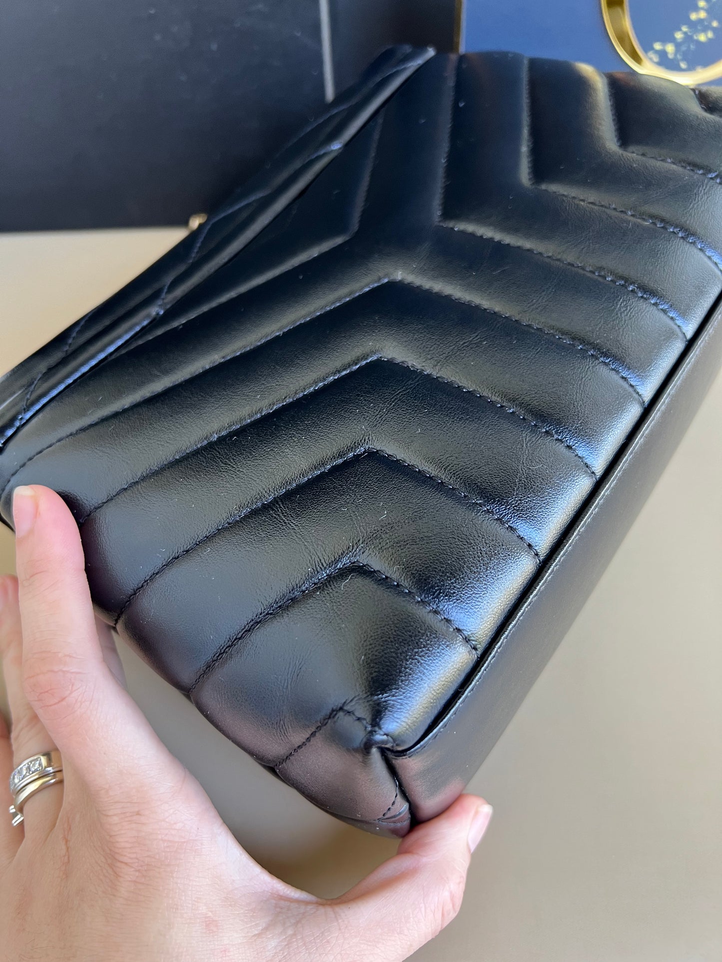 YSL SAINT LAURENT SMALL LOU