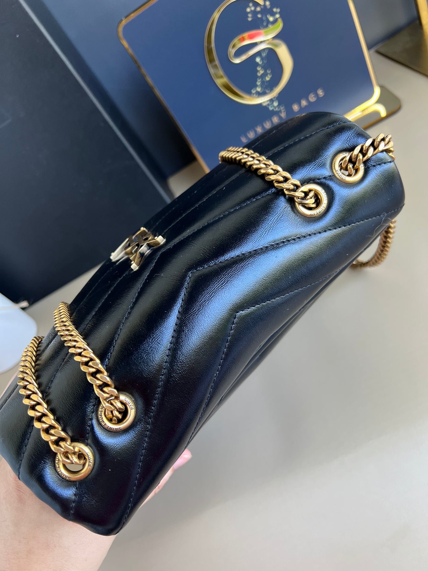 YSL SAINT LAURENT SMALL LOU