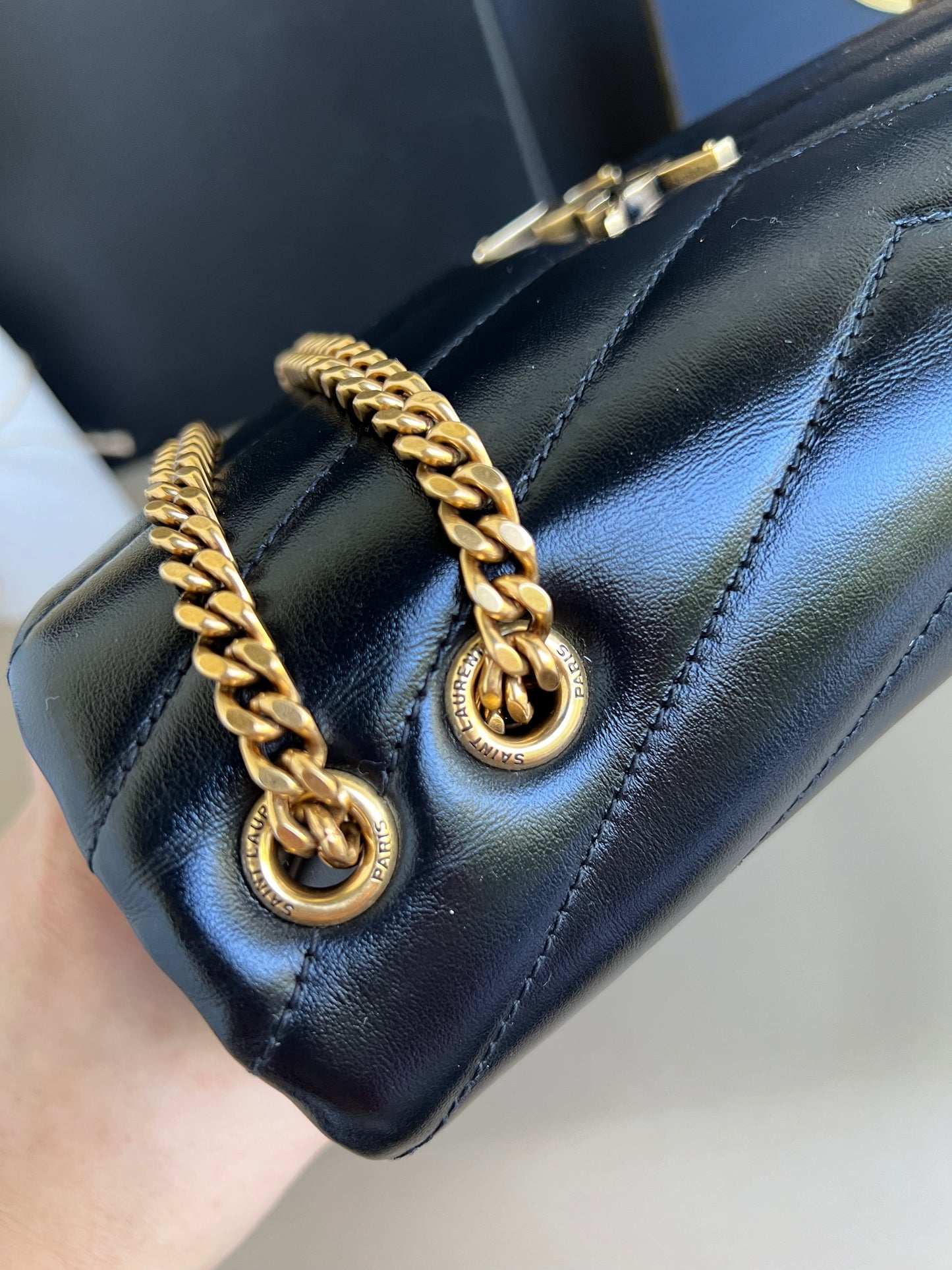 YSL SAINT LAURENT SMALL LOU