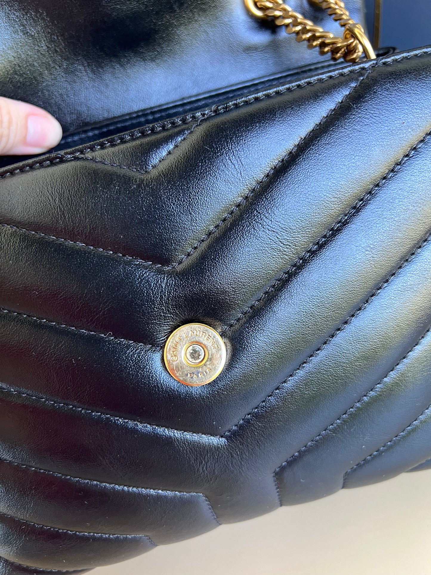YSL SAINT LAURENT SMALL LOU